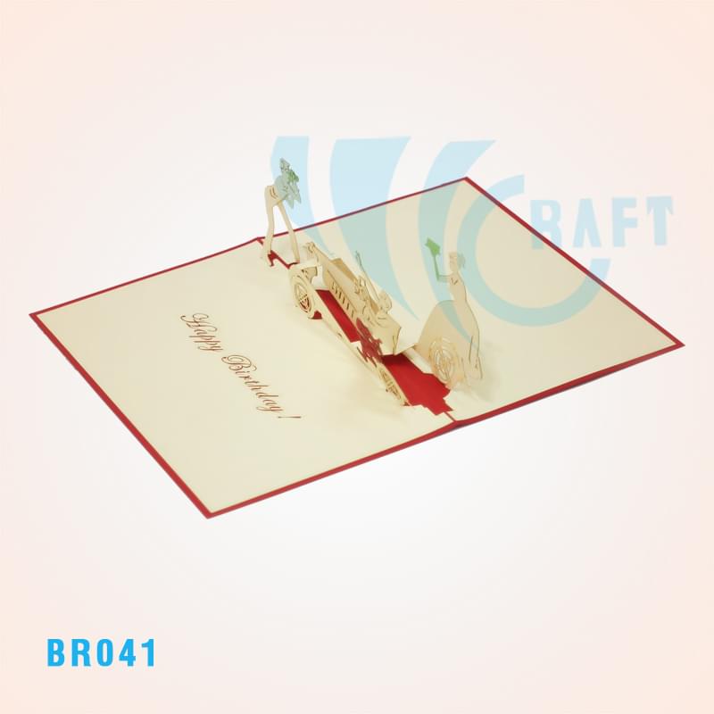 Taking Photo Pop Up Card