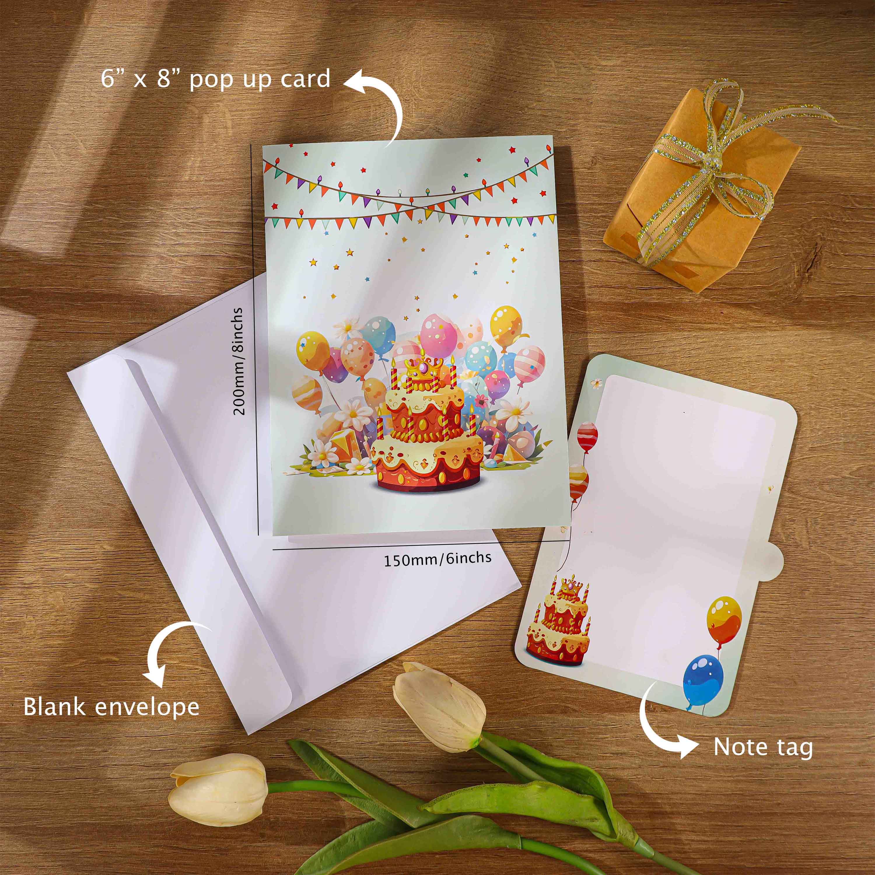 Birthday Park 3D Pop-Up Greeting Card