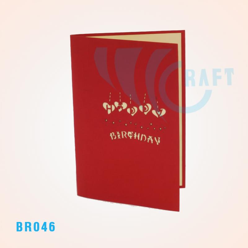 Pets Birthday Party Pop Up Card