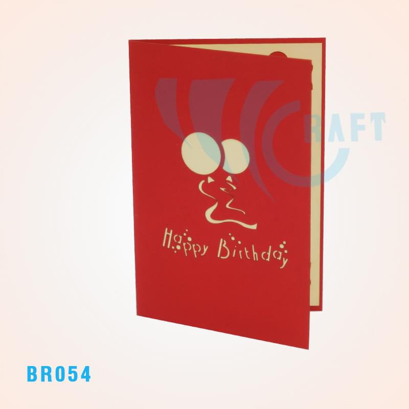 Birthday Puppy Pop Up Card
