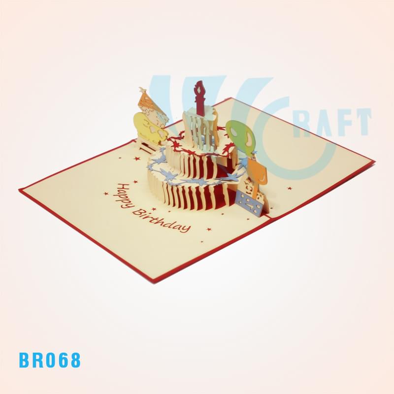 Birthday Boy Pop Up Card
