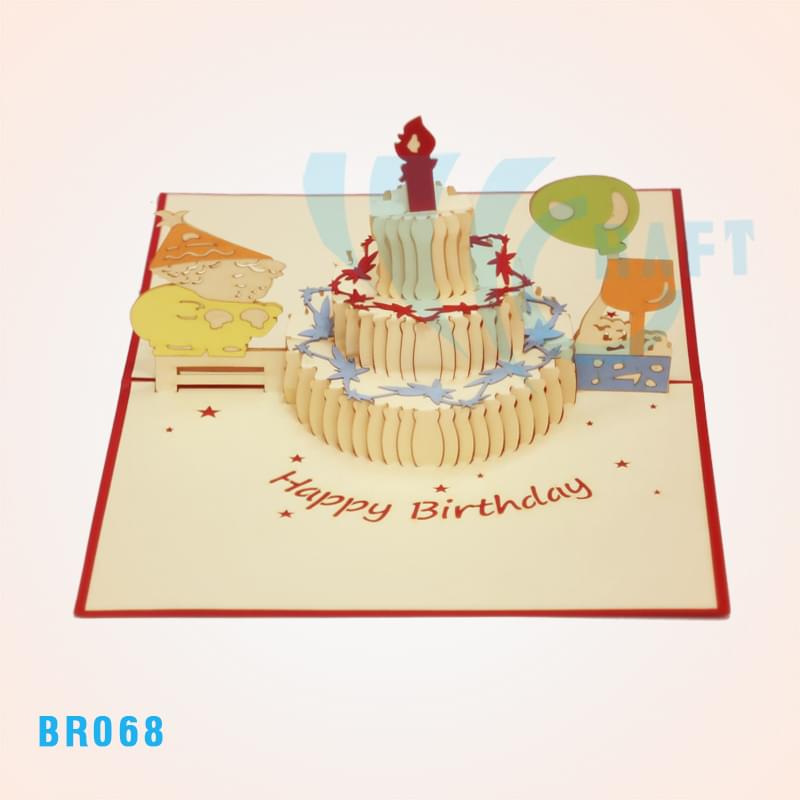 Birthday Boy Pop Up Card