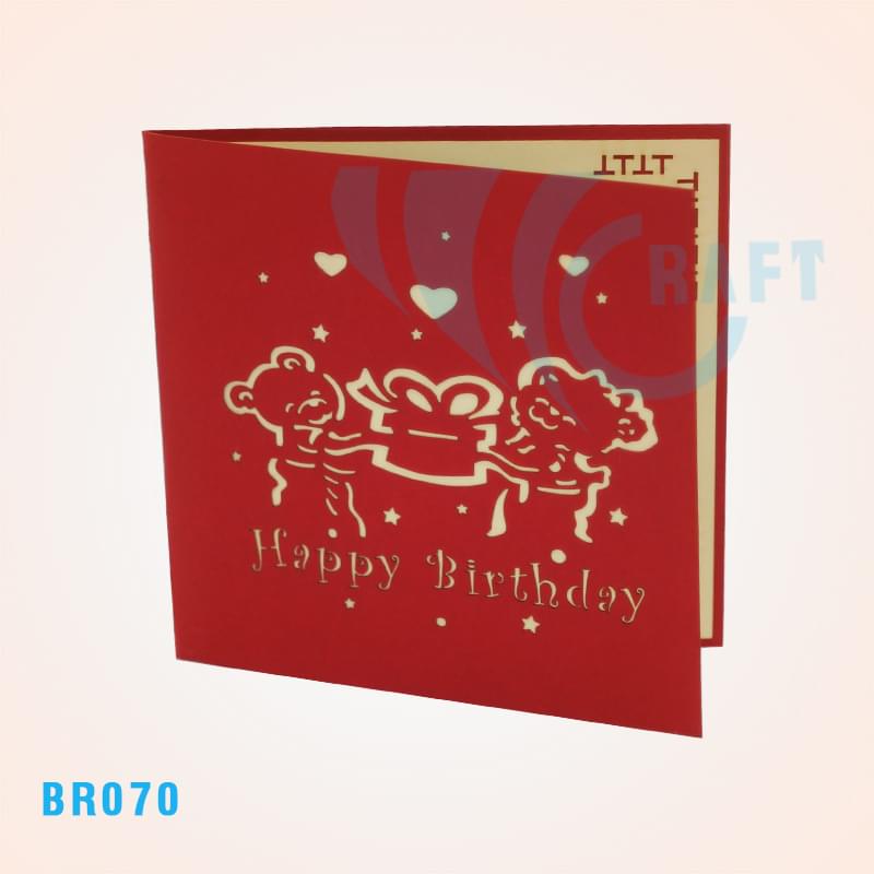 Birthday Panda Pop Up Card