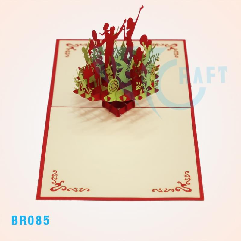 Birthday Party Pop Up Card