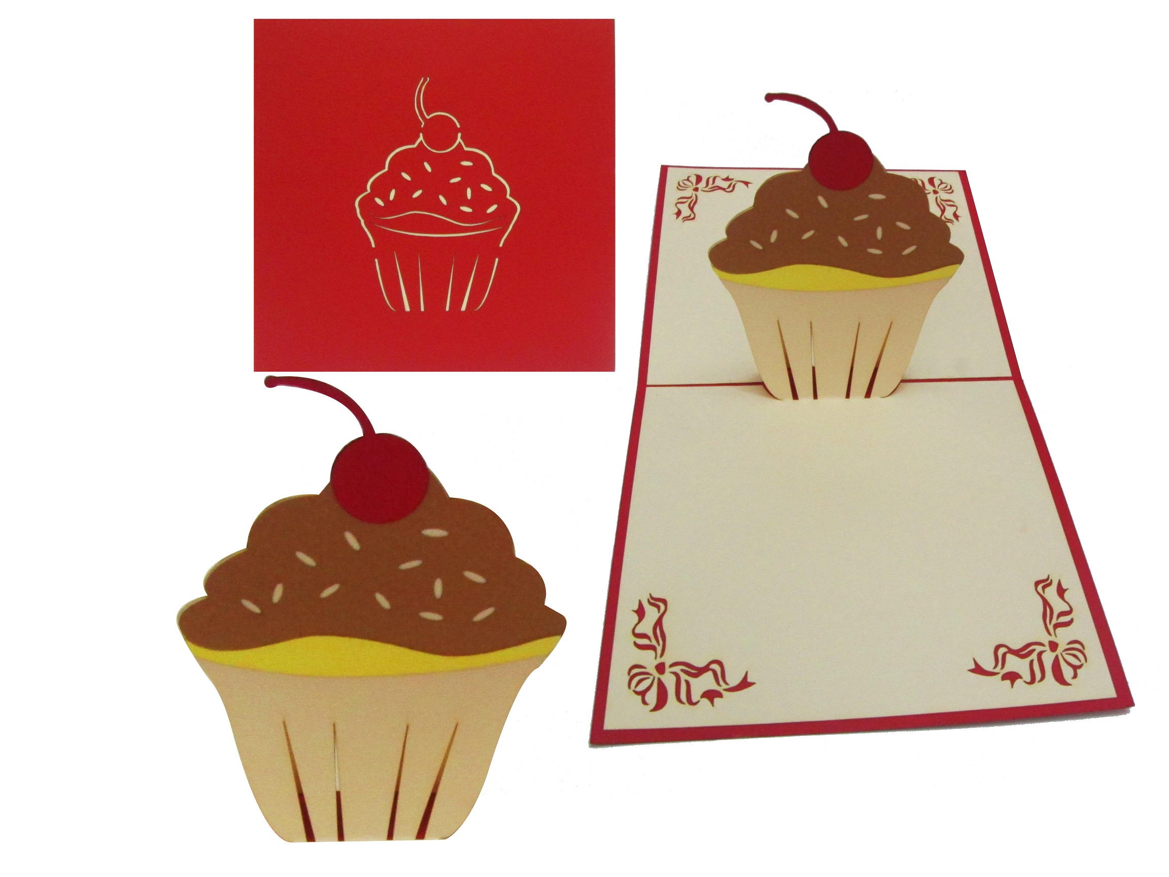 3D Pop-Up Birthday Cupcake Card