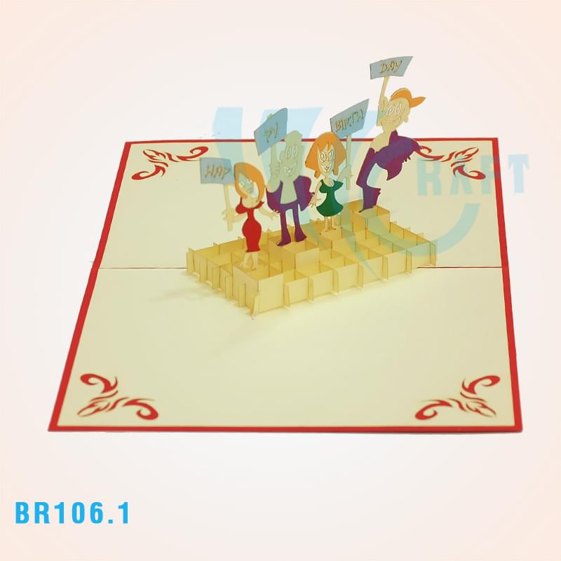 Happy Birthday Pop Up Card