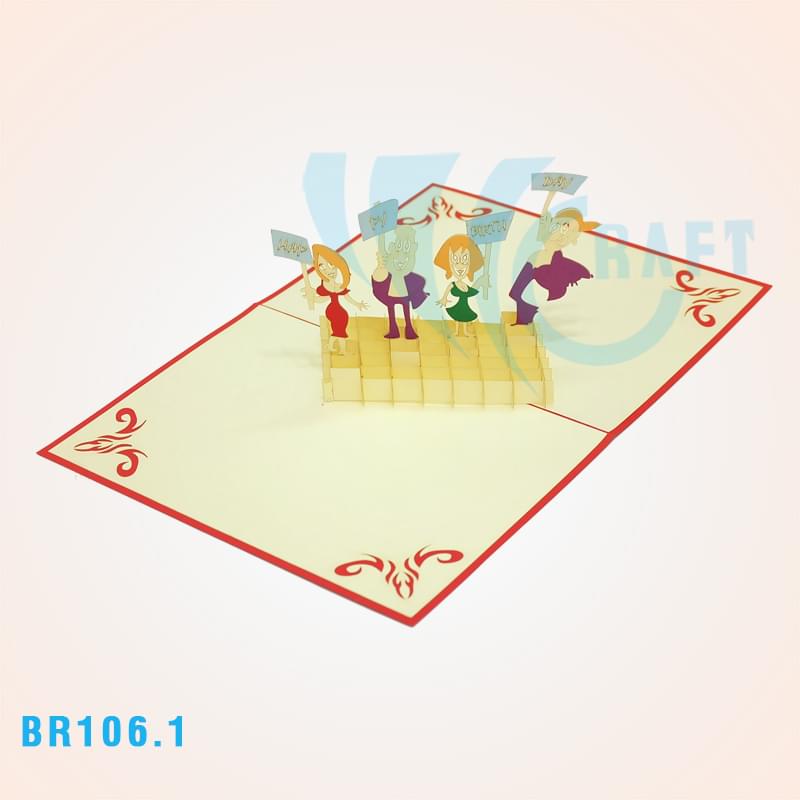 Happy Birthday Pop Up Card