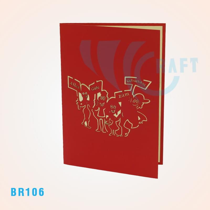 Happy Birthday Pop Up Card