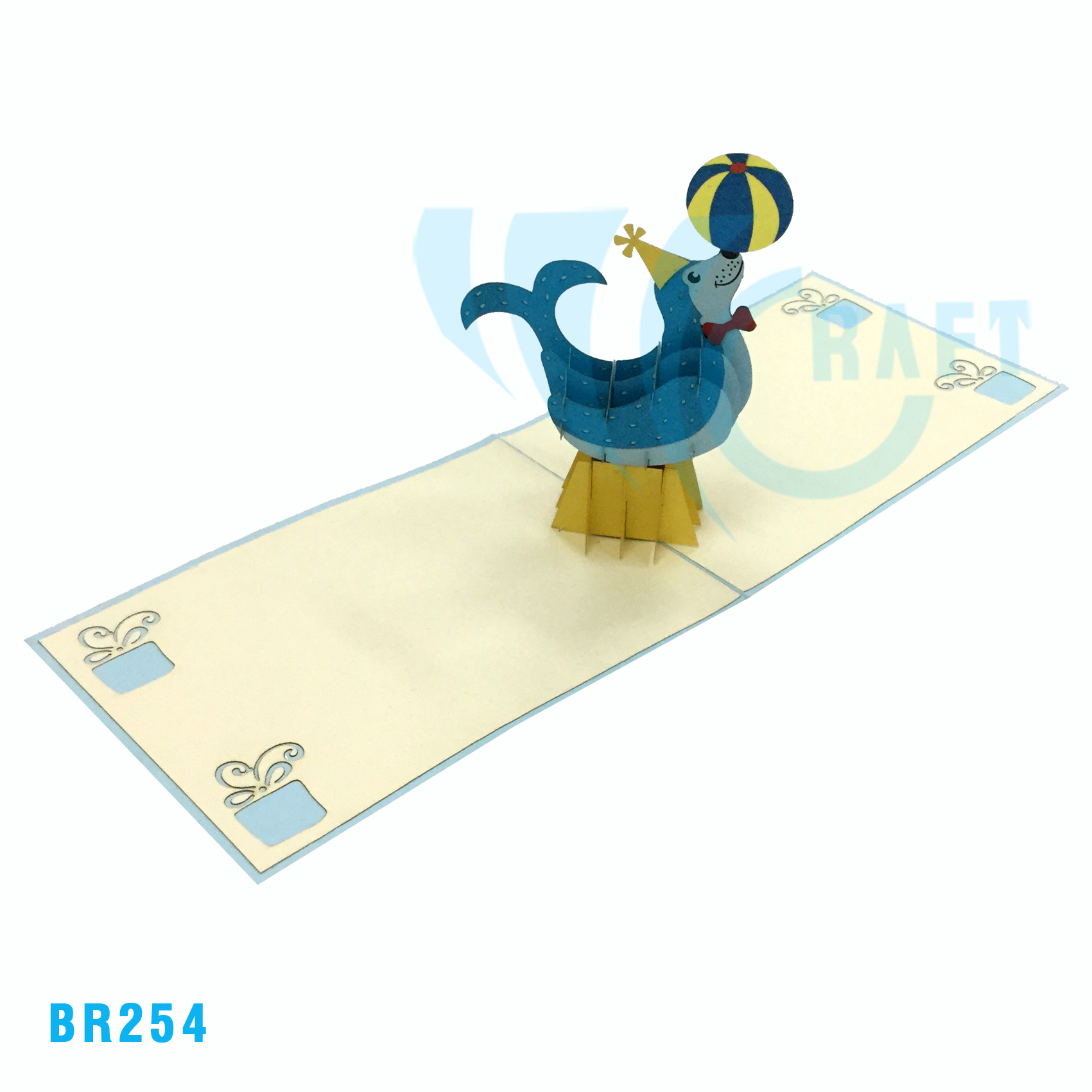 Birthday Seal Pop Up Card