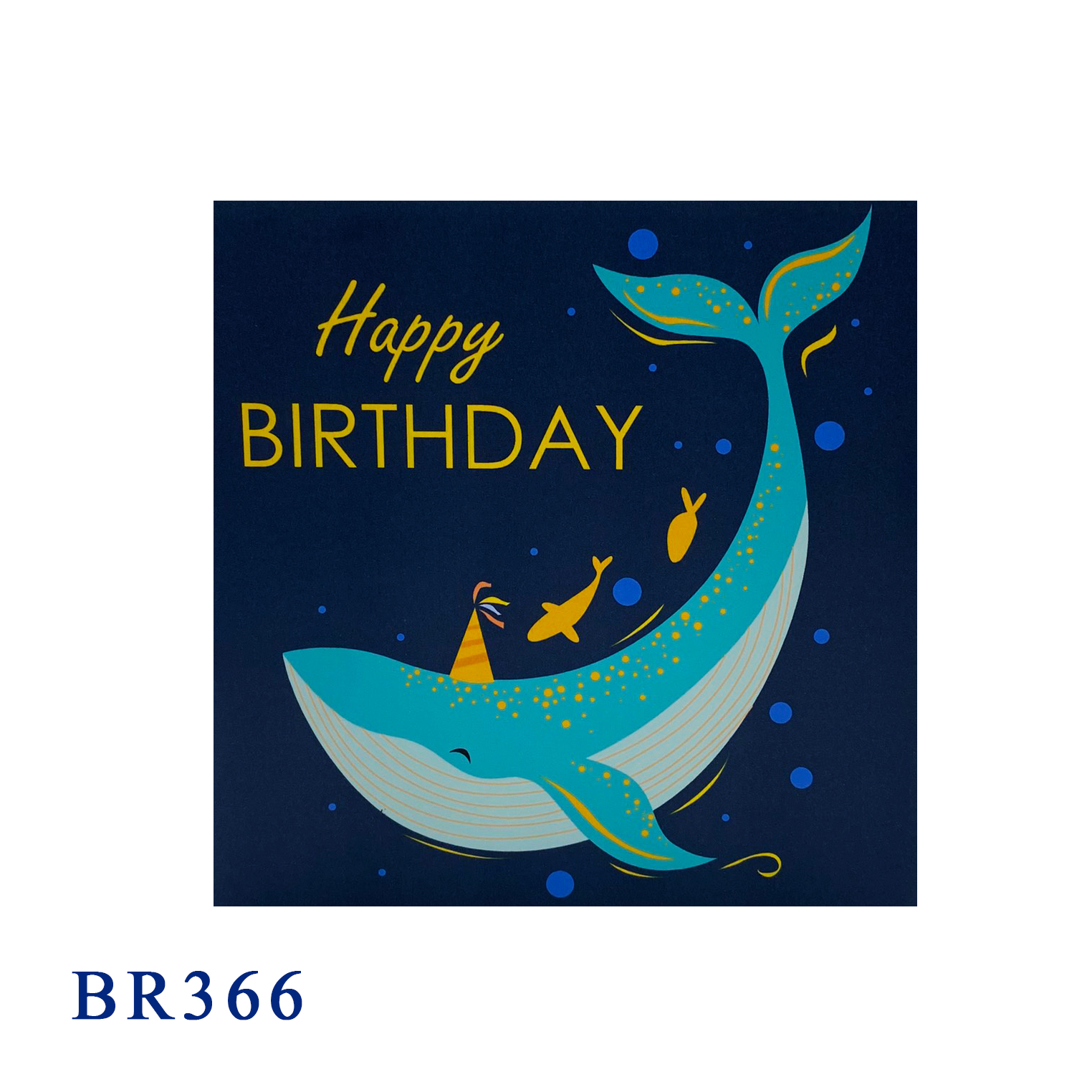 Happy Birthday Whale Pop Up Card