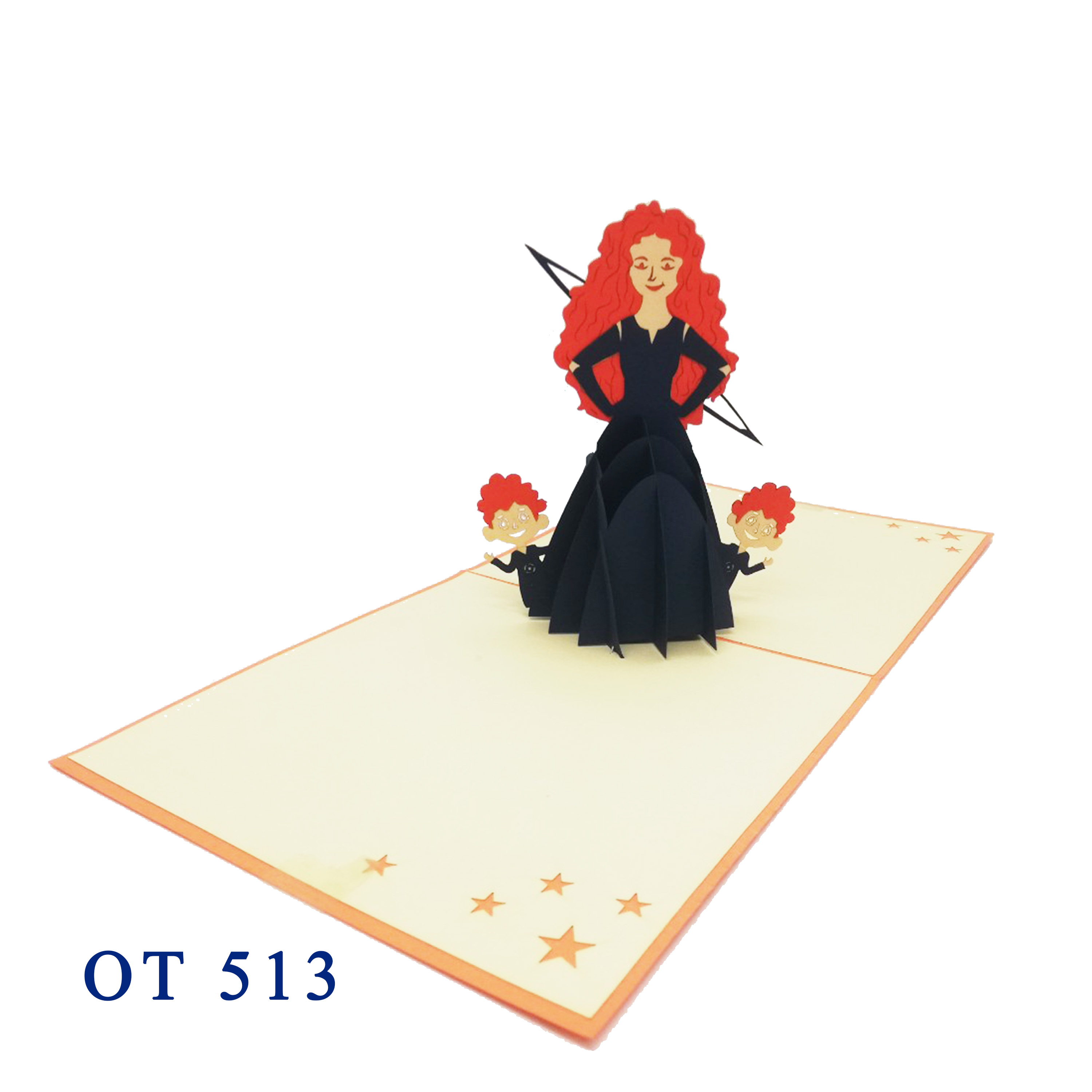 Brave Princess Disney Pop Up Card
