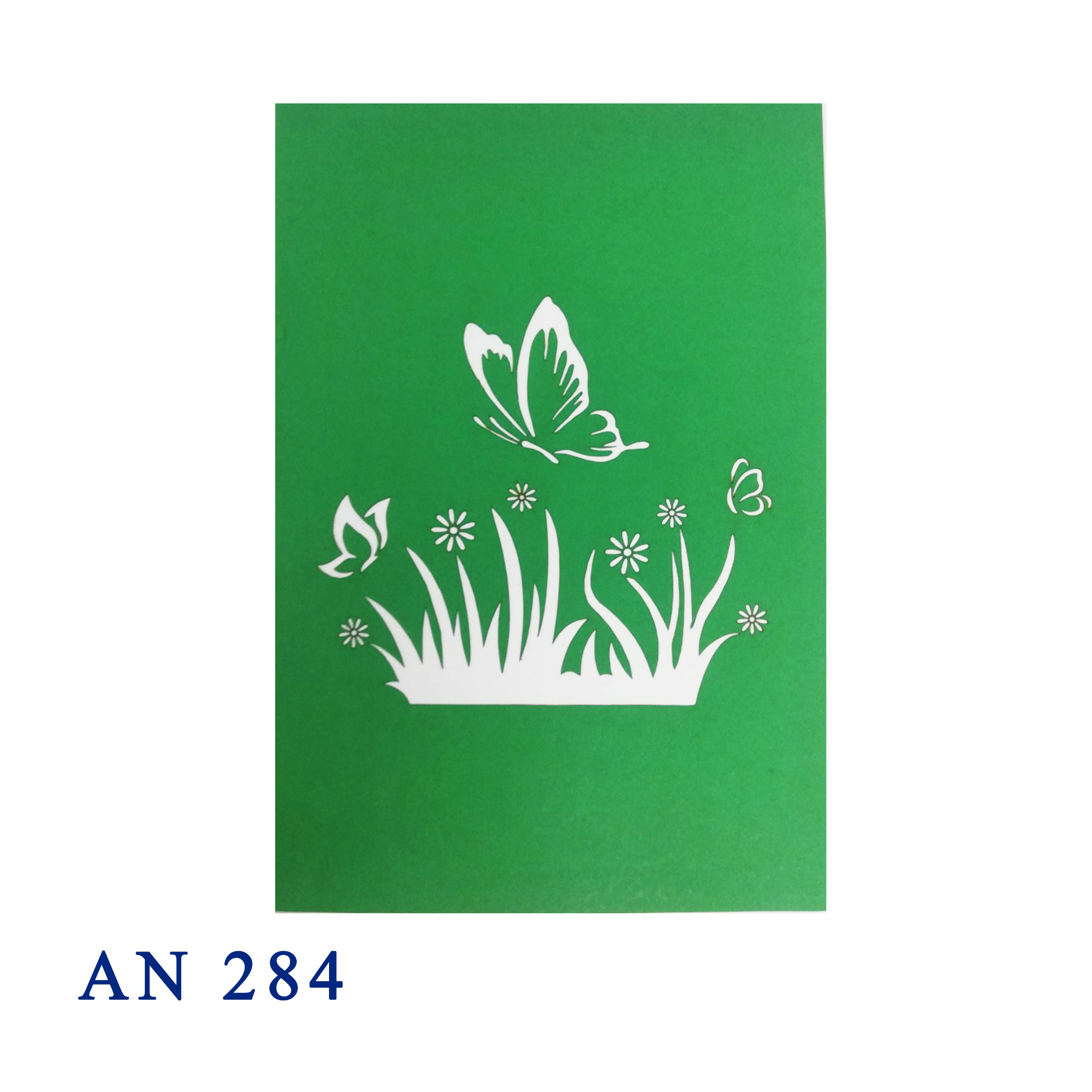 Butterfly and Daisy Pop Up Greeting card