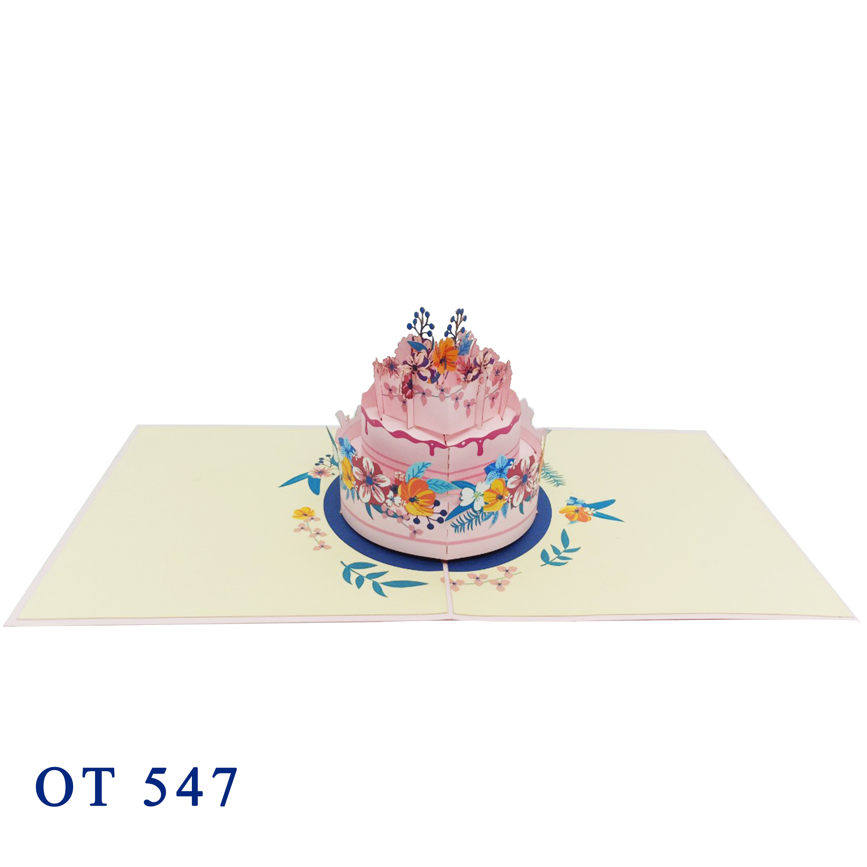 Birthday Cake Pop Up Card