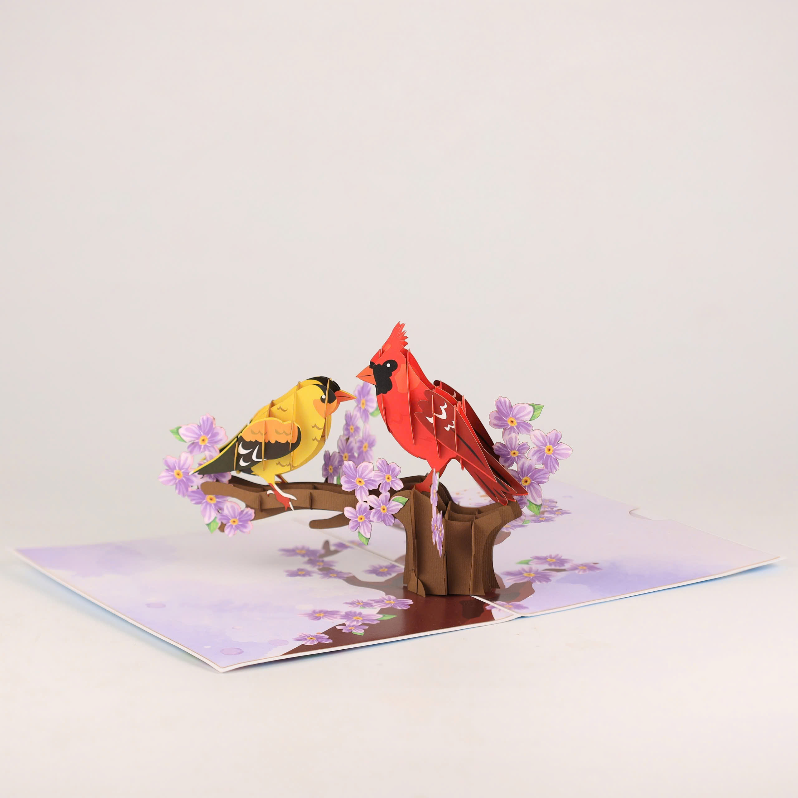 Songbird Pop-up Card – A Touch of Nature’s Beauty in Your Hands