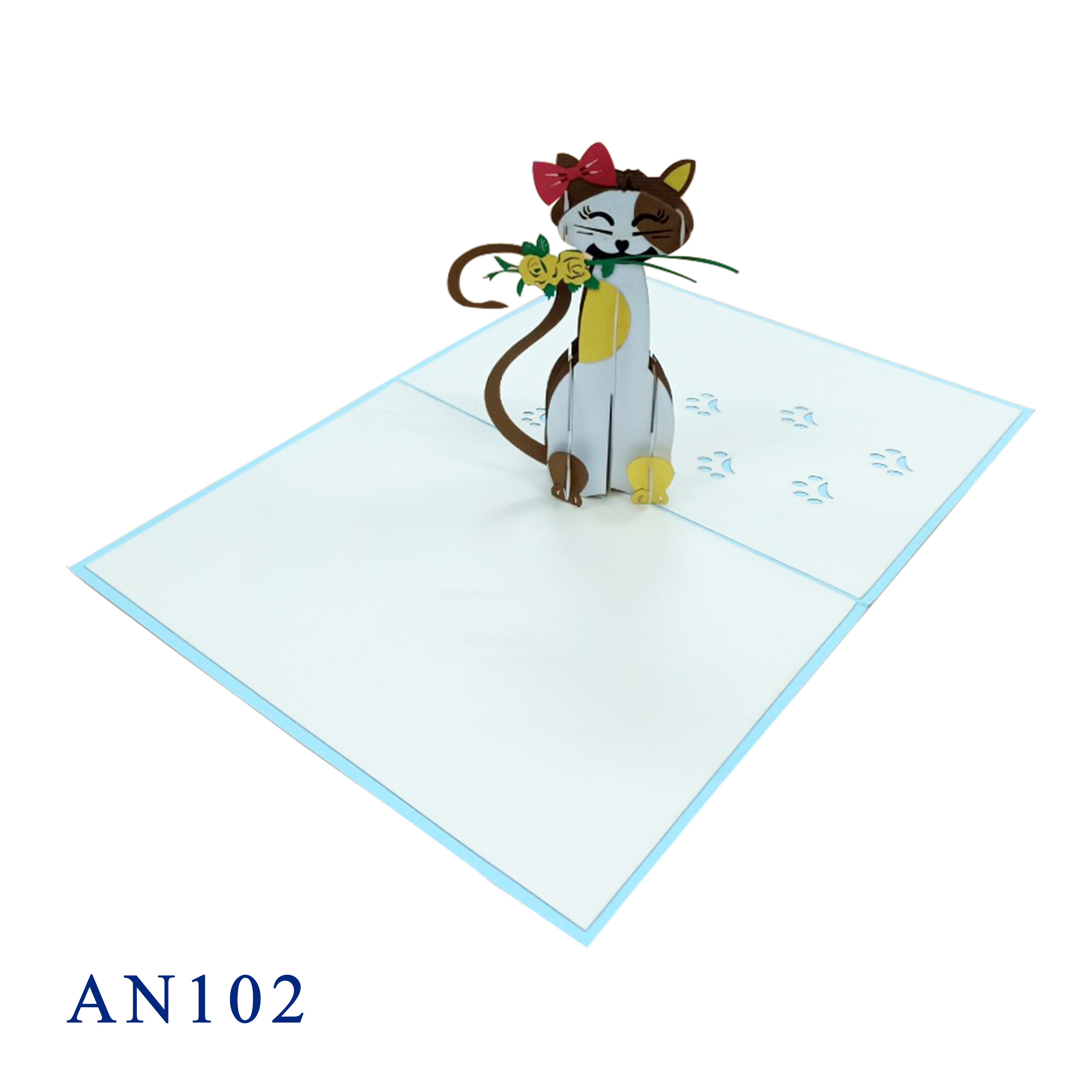 Cat Pop Up Card
