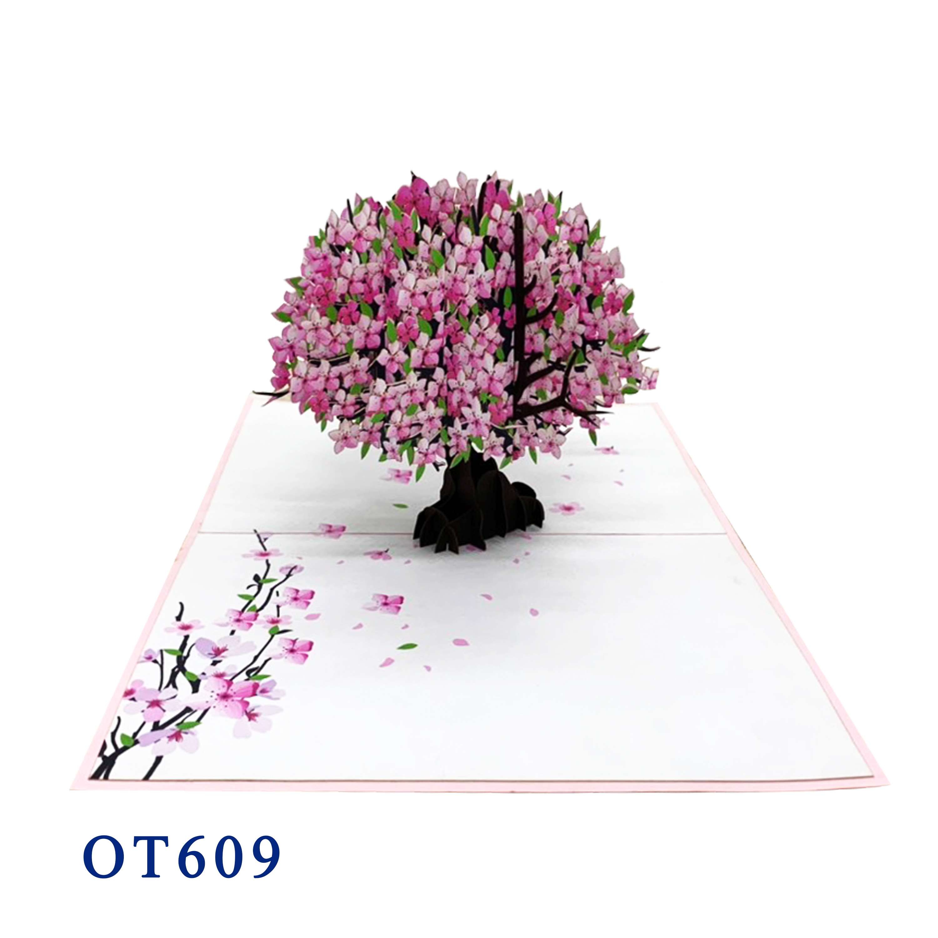 Cherry Blossom Pop Up Card