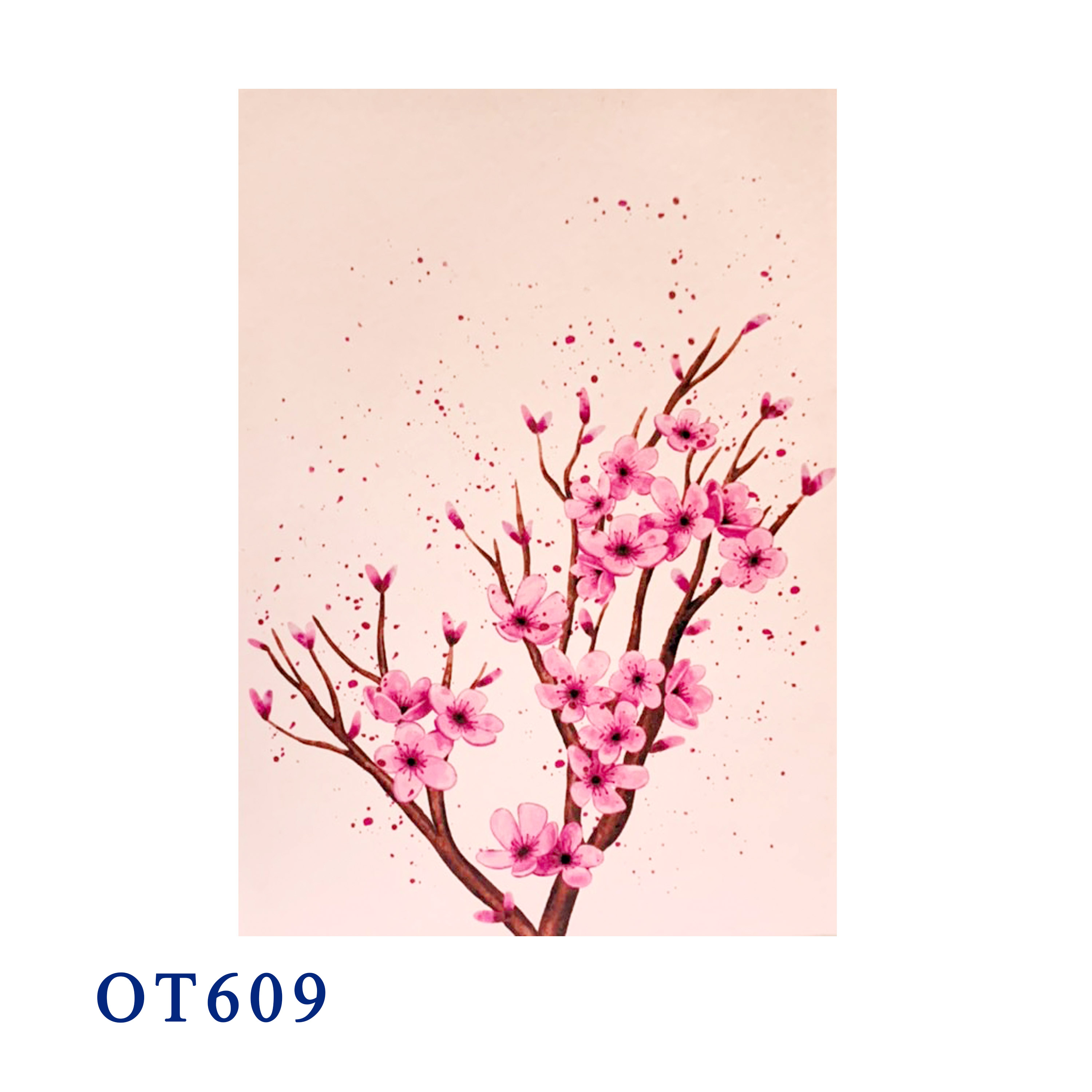 Cherry Blossom Pop Up Card