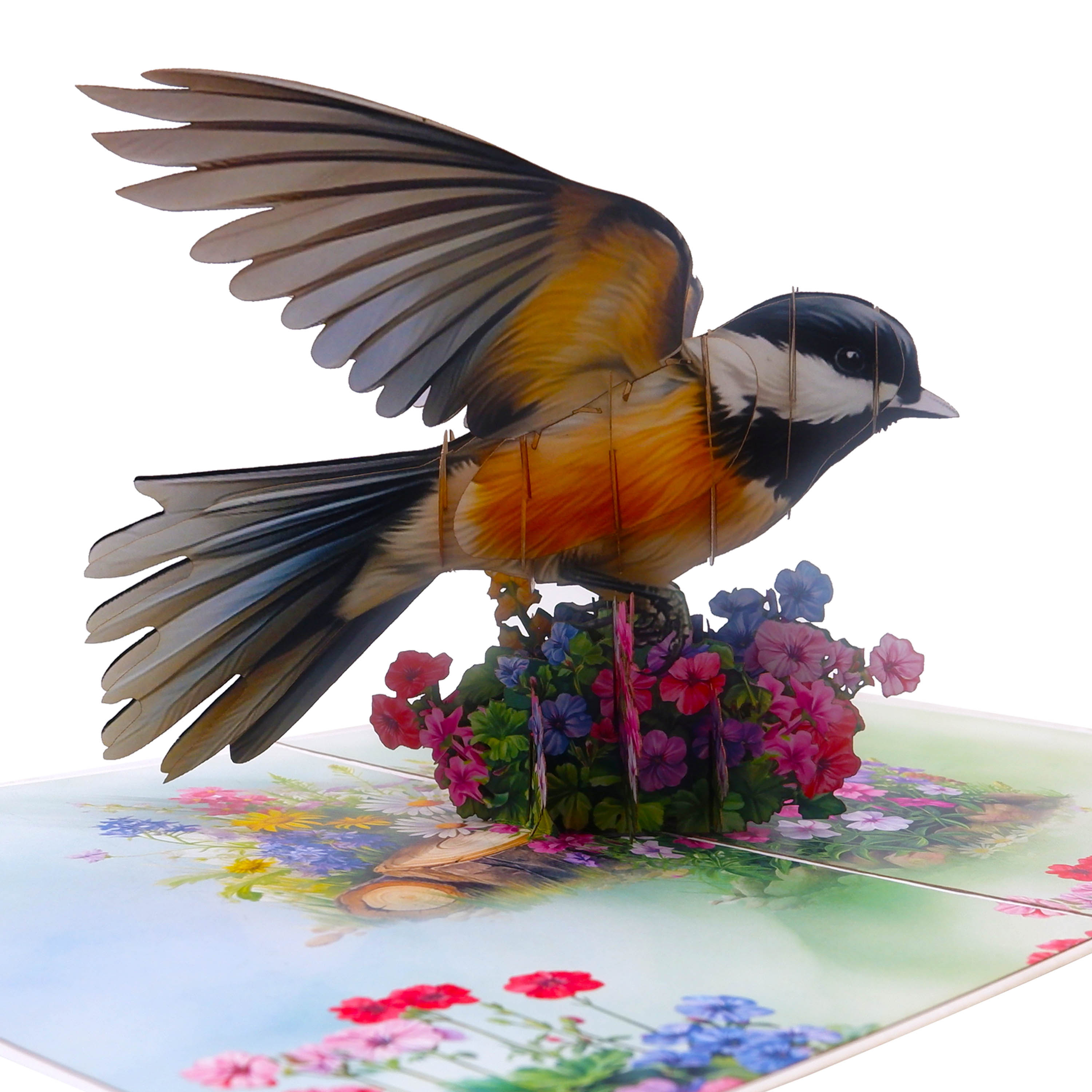 Chickadee Pop-up Card