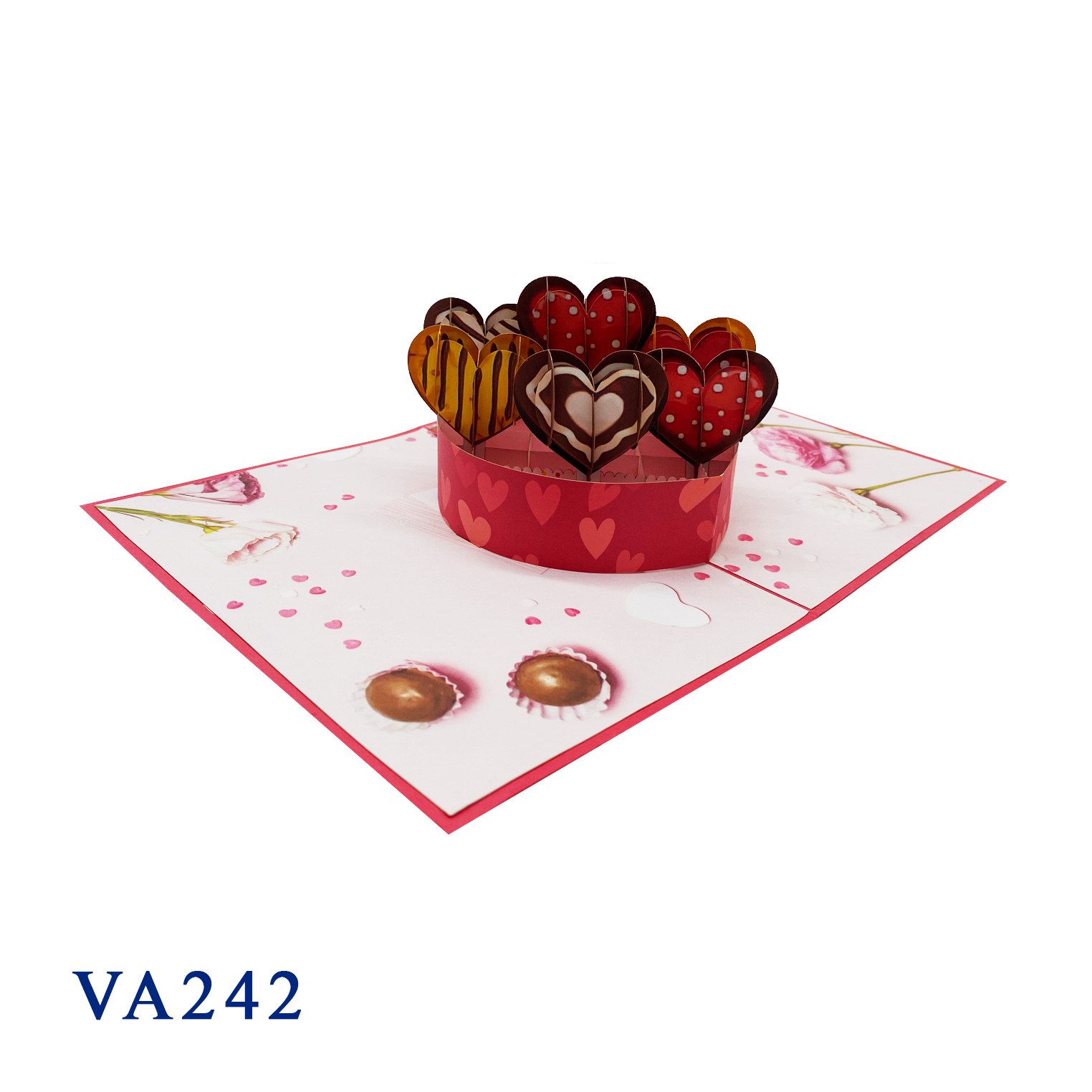 Chocolates Box Pop Up Card