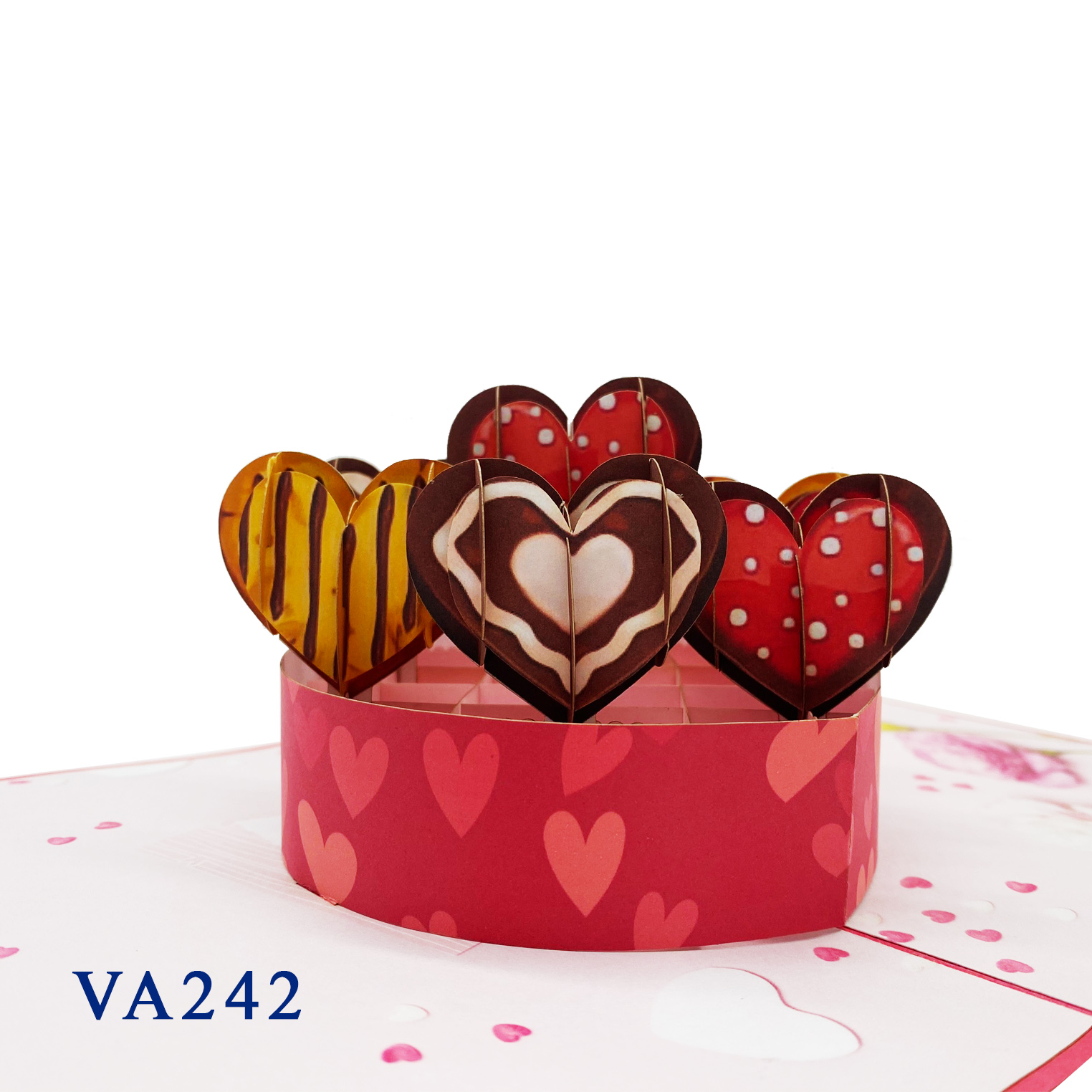 Chocolates Box Pop Up Card