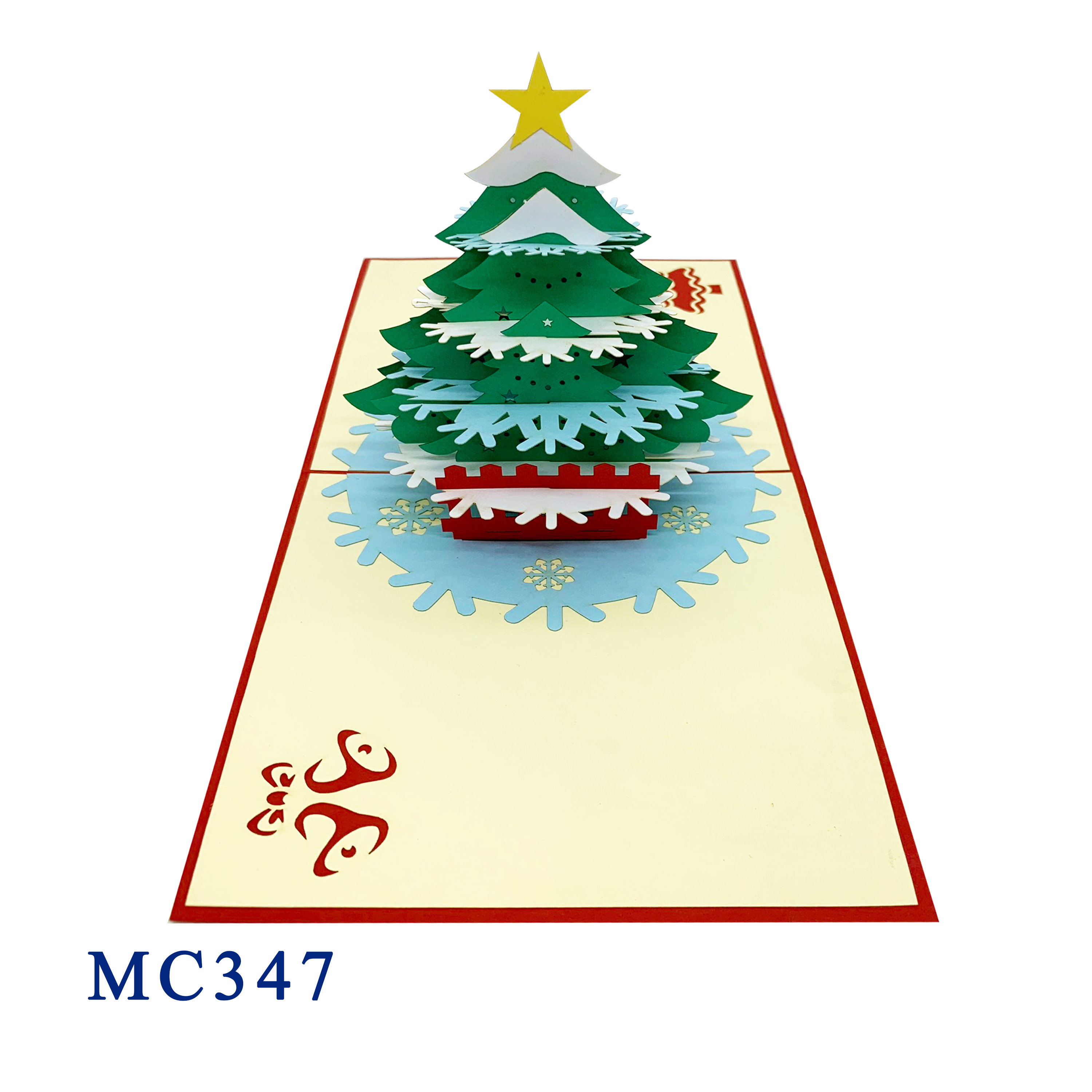 Christmas Tree Pop Up Card