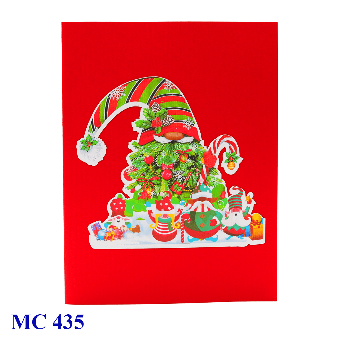 Christmas Gnome Pop Up Card