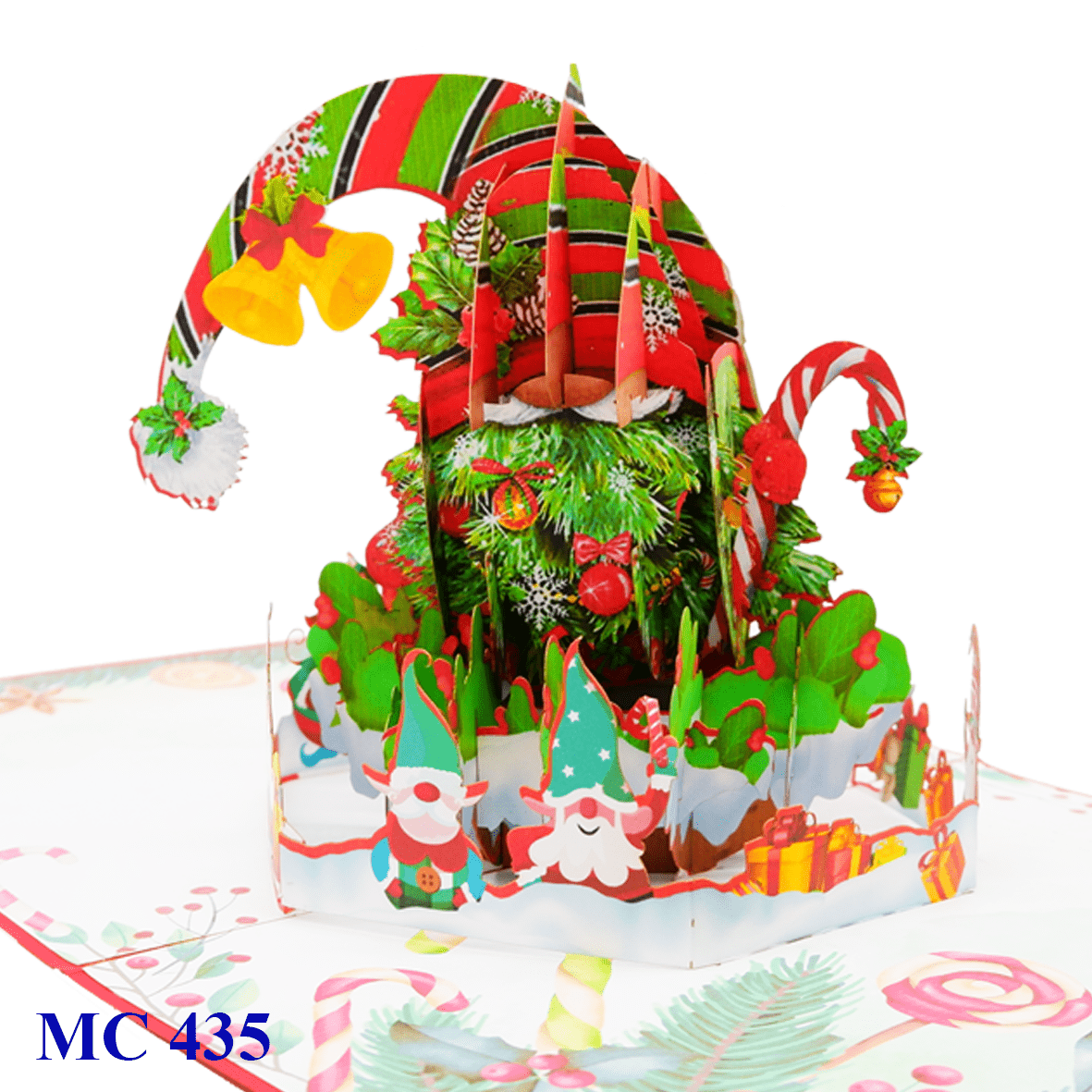 Christmas Gnome Pop Up Card