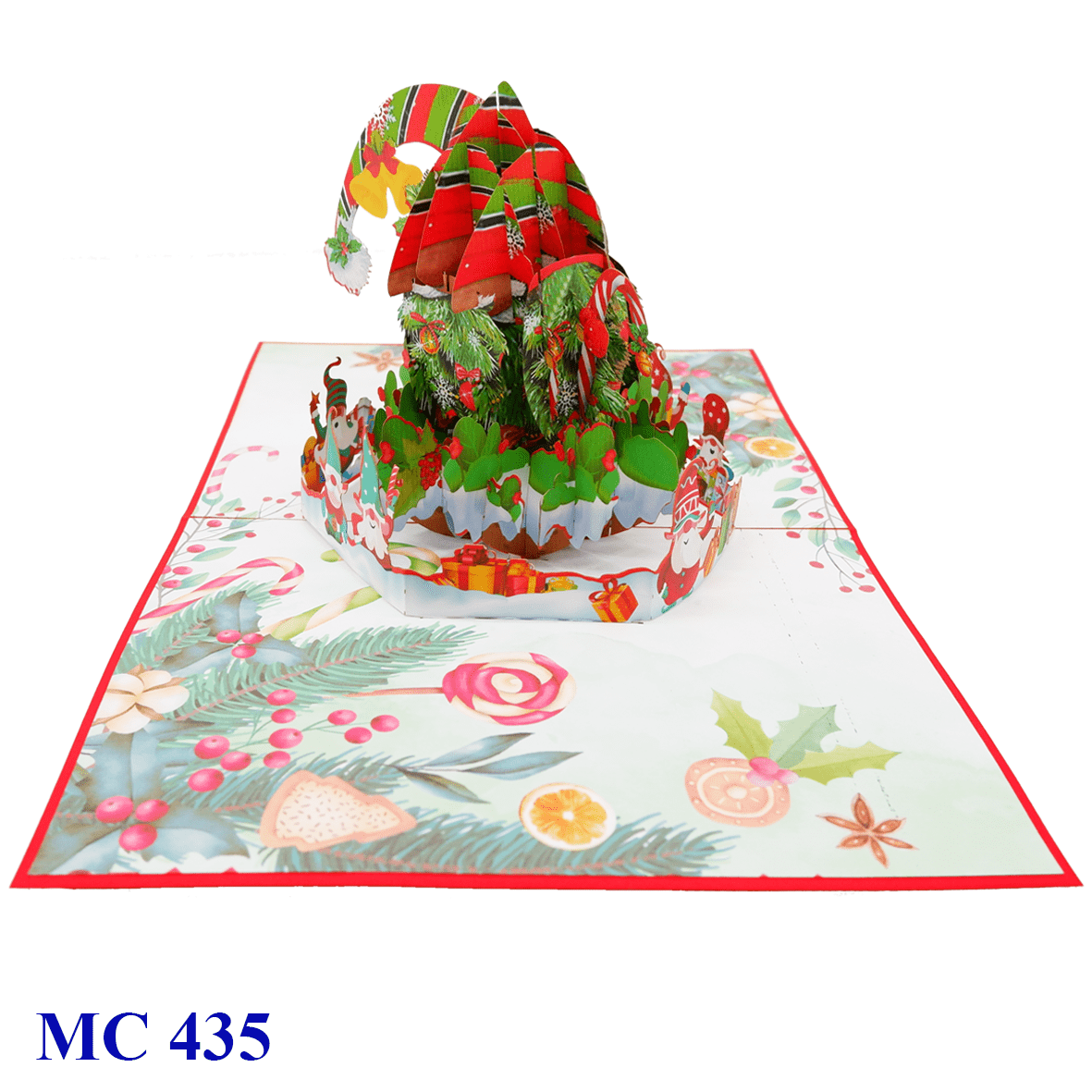 Christmas Gnome Pop Up Card