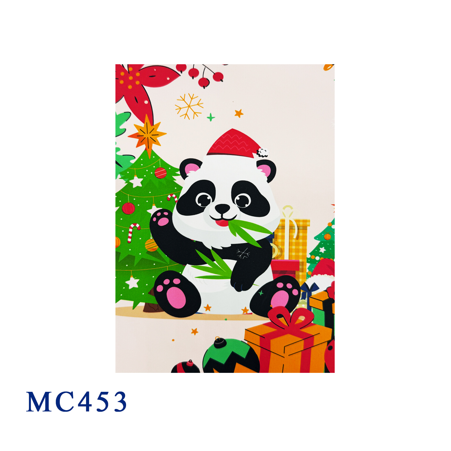 Christmas Panda Pop Up Card