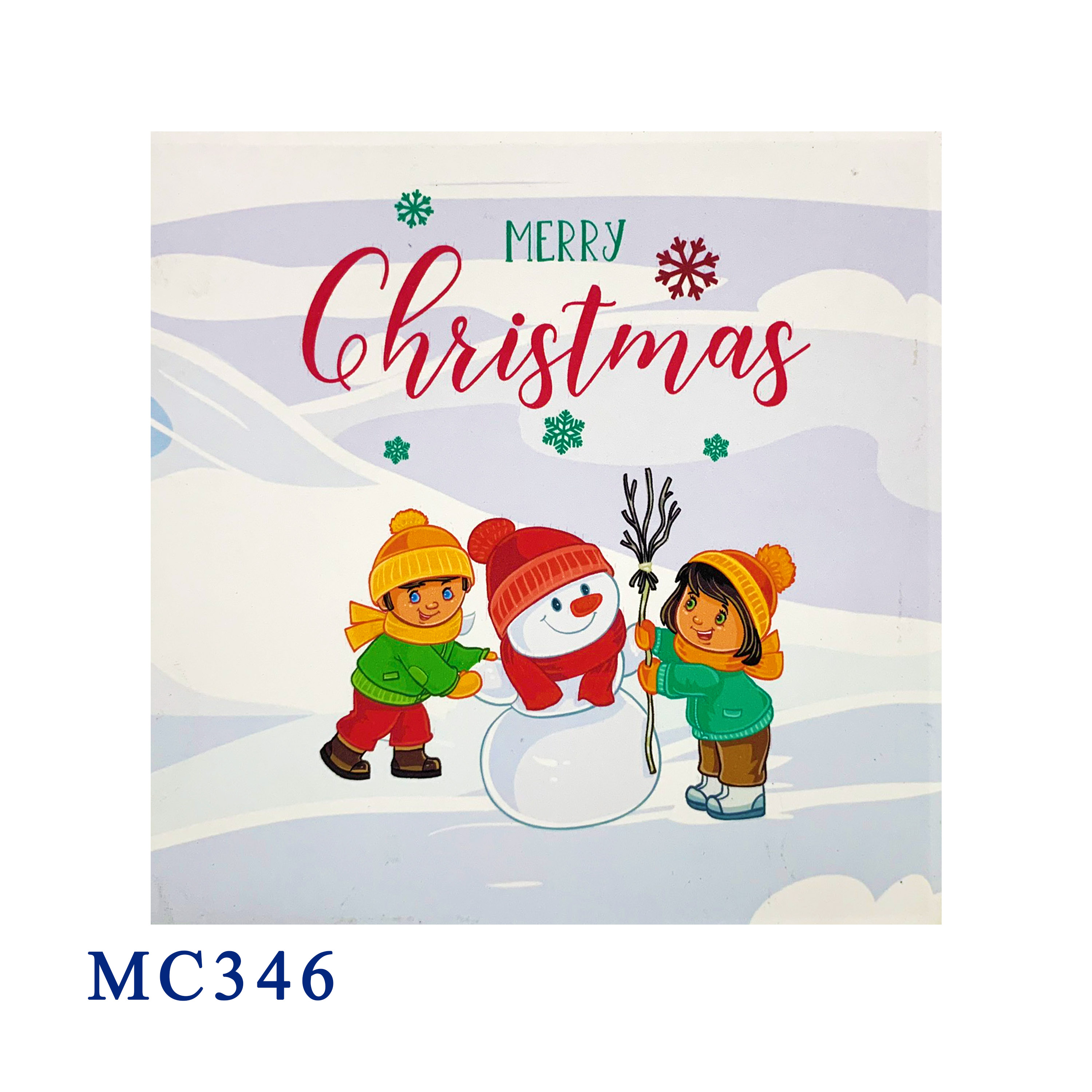 Christmas Snowman Pop Up Card