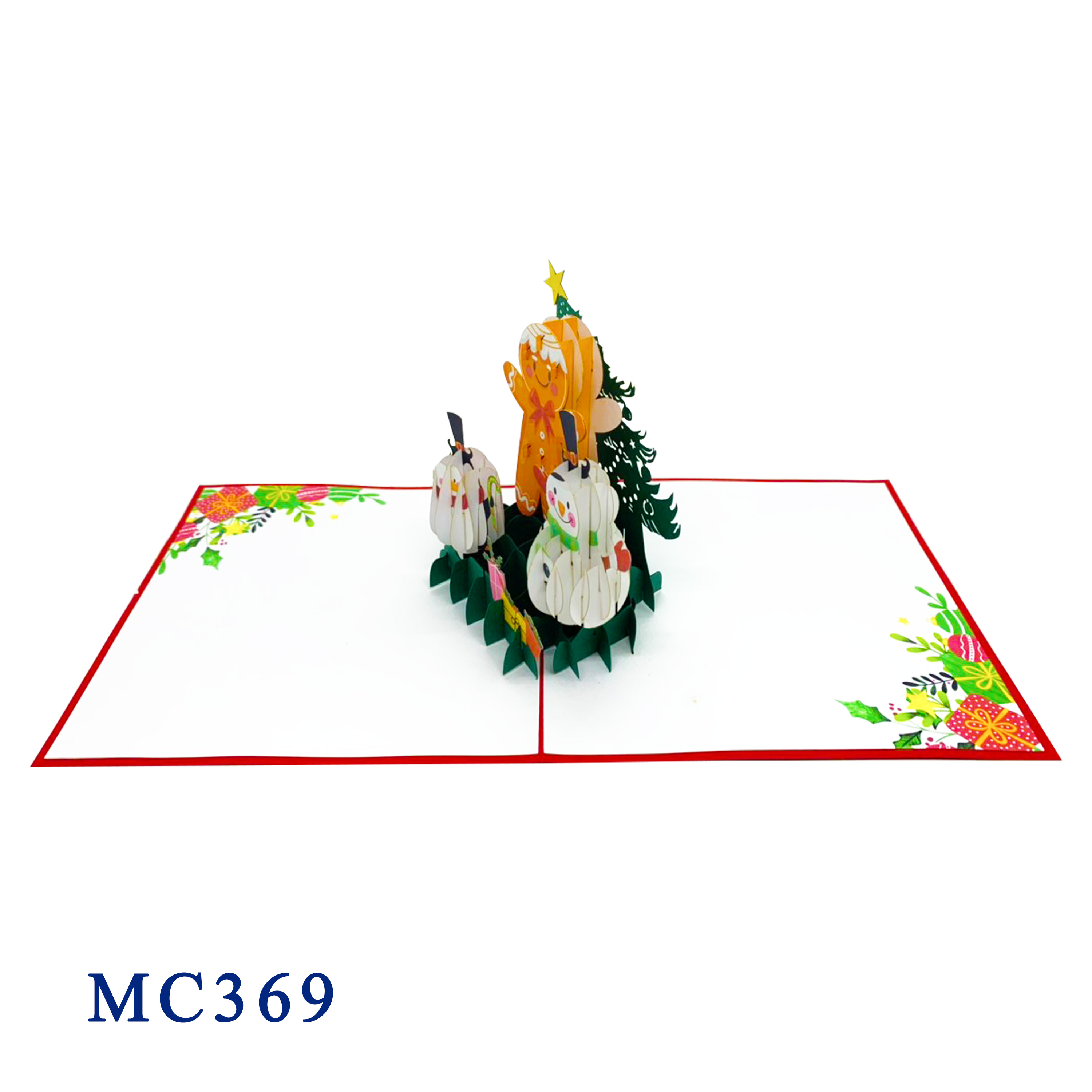Christmas Snowman Pop Up Card