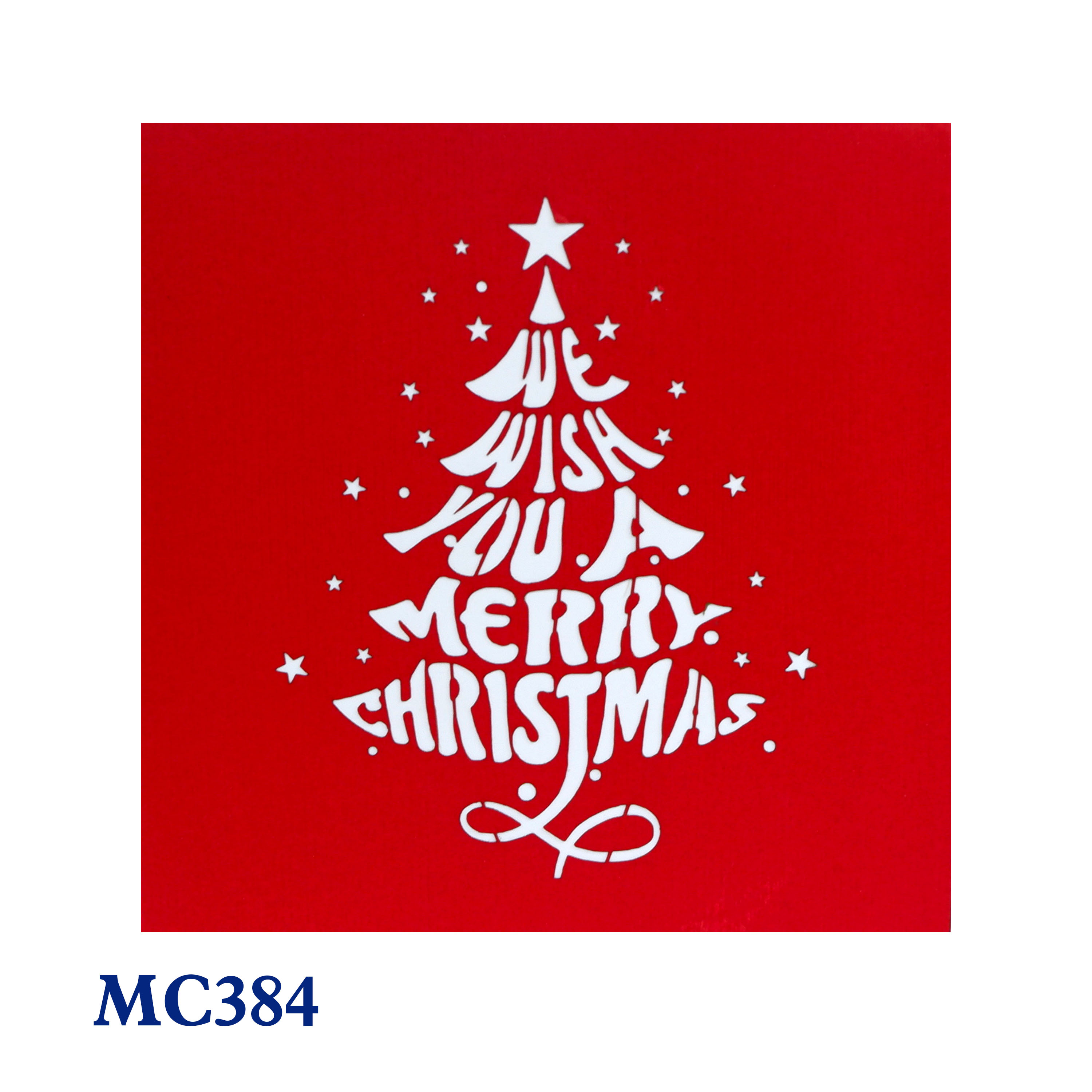 Christmas Tree Pop Up Card