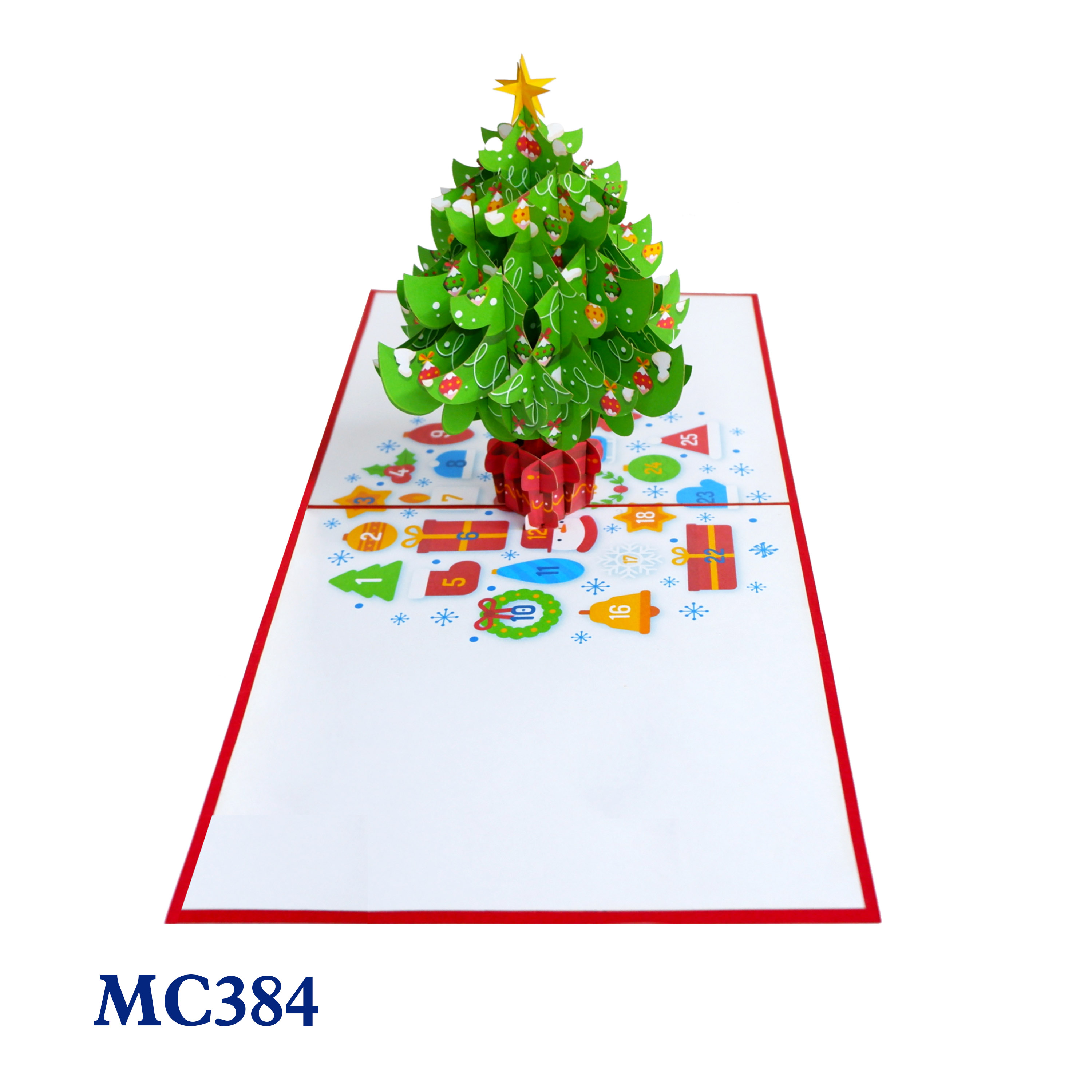 Christmas Tree Pop Up Card