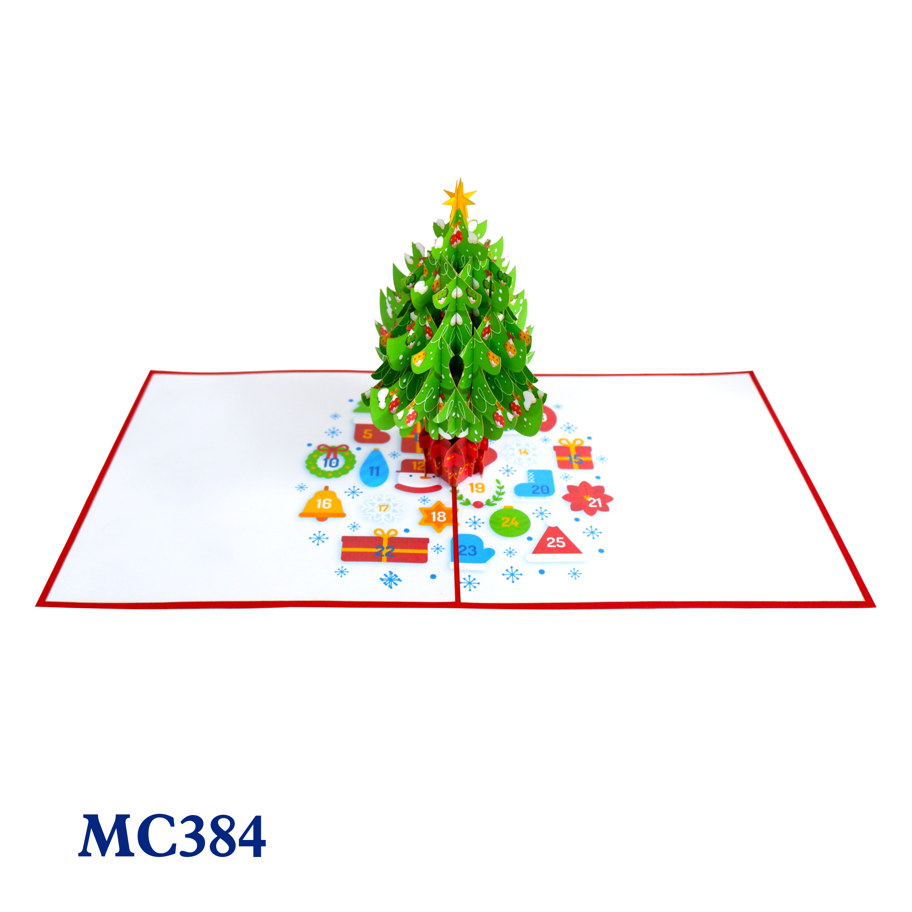 Christmas Tree Pop Up Card