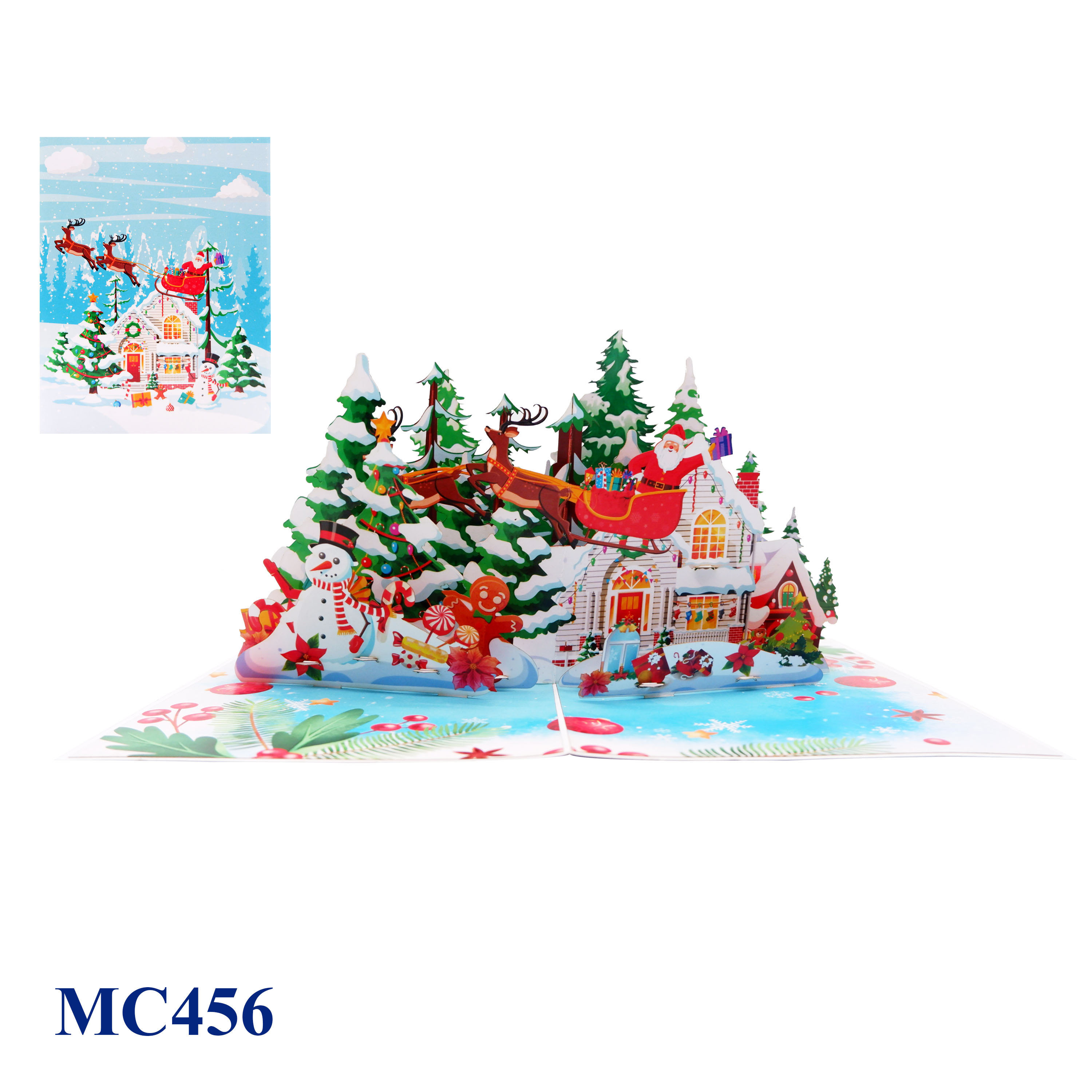 Christmas Vibe Pop Up Card