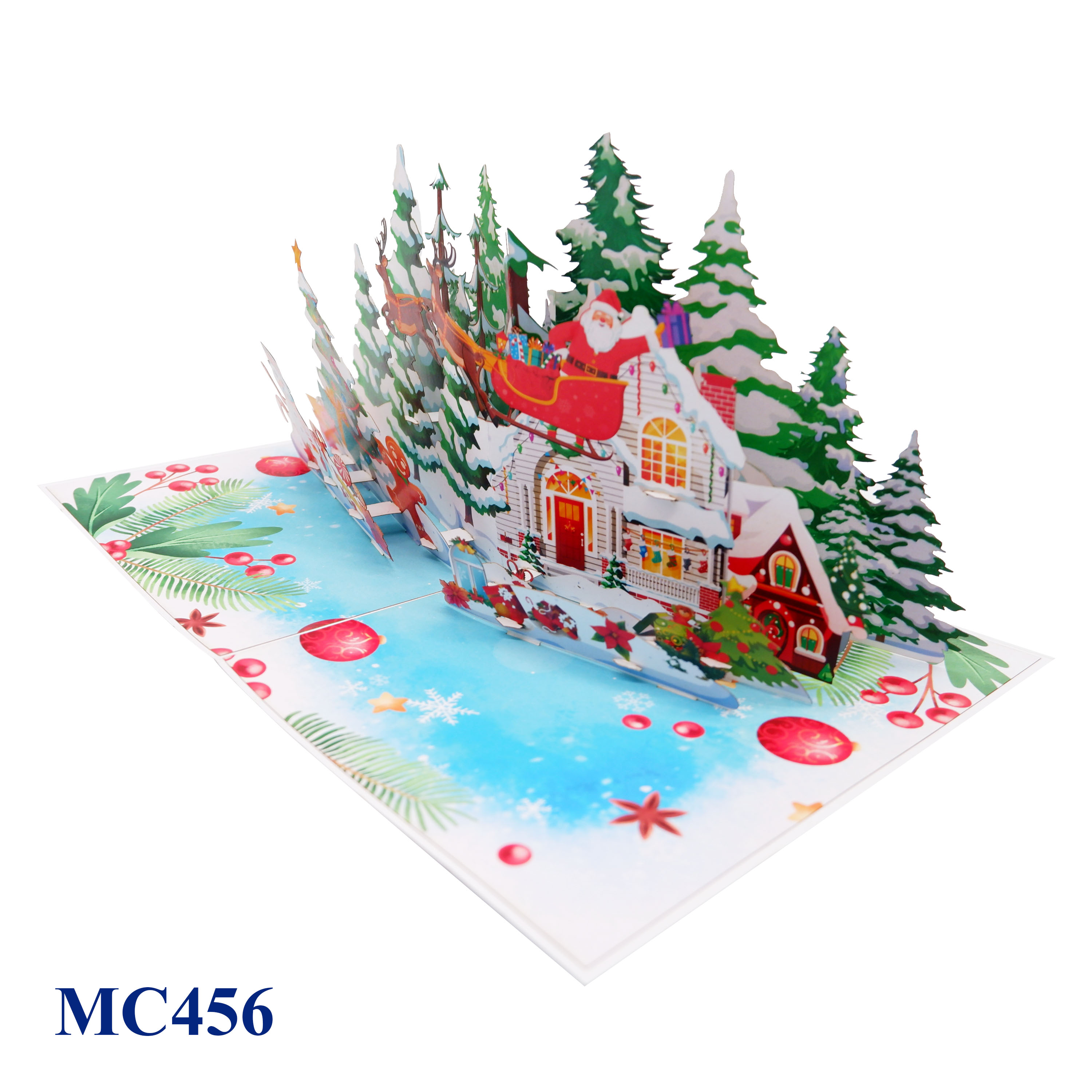 Christmas Vibe Pop Up Card