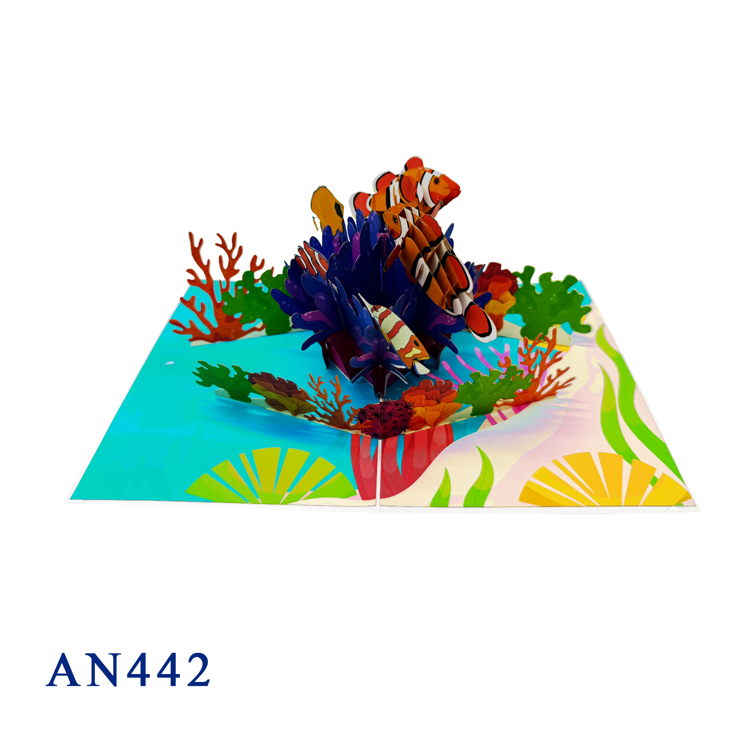 Clownfishes Pop Up Card