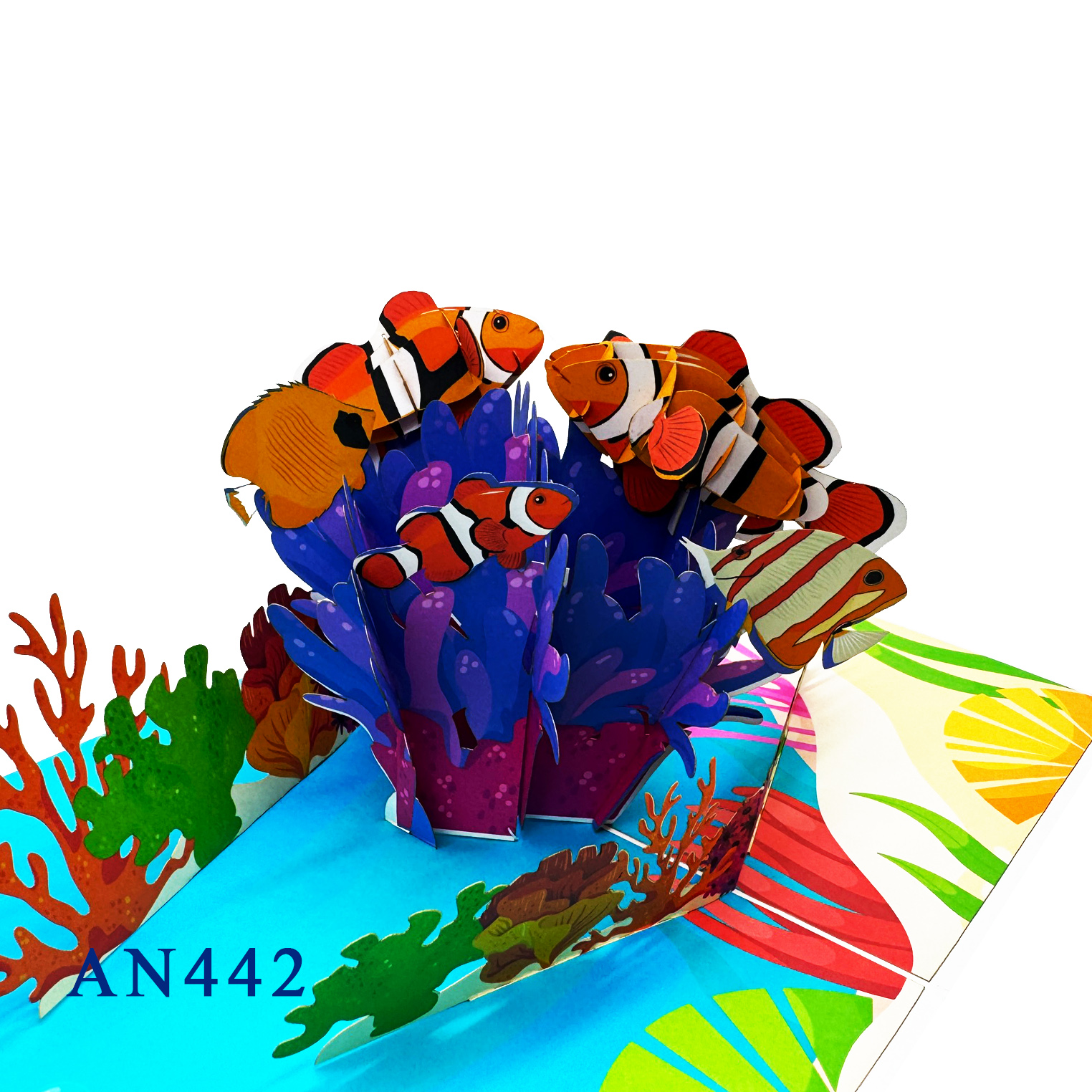 Clownfishes Pop Up Card
