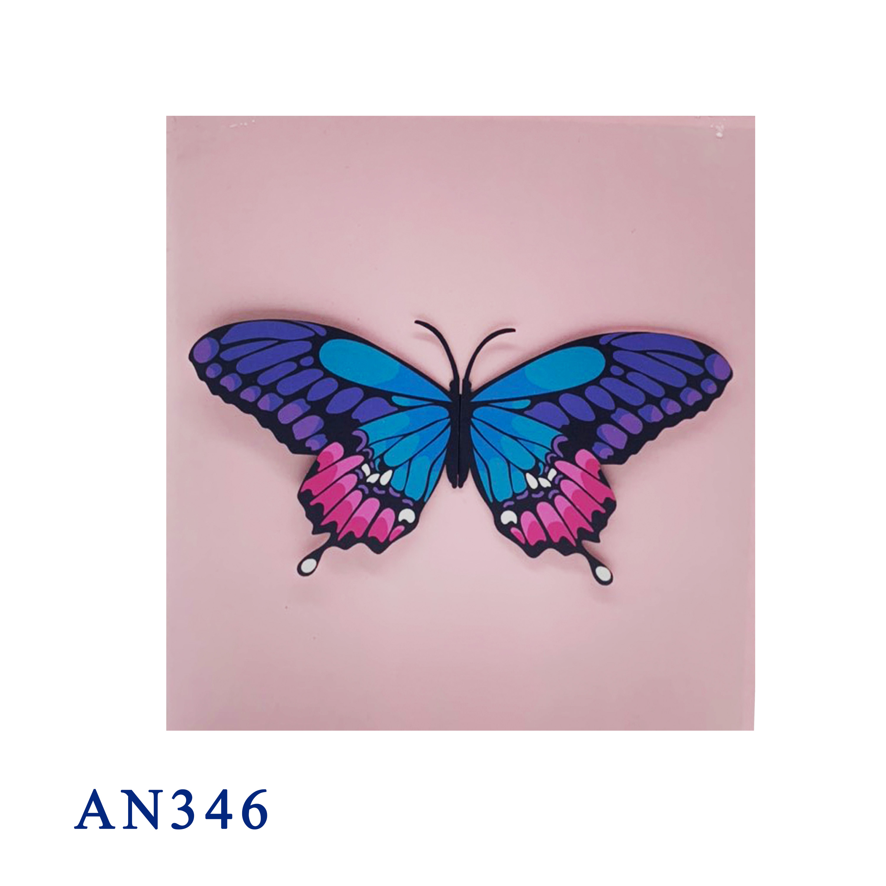 Colorful Butterflies Pop Up Card