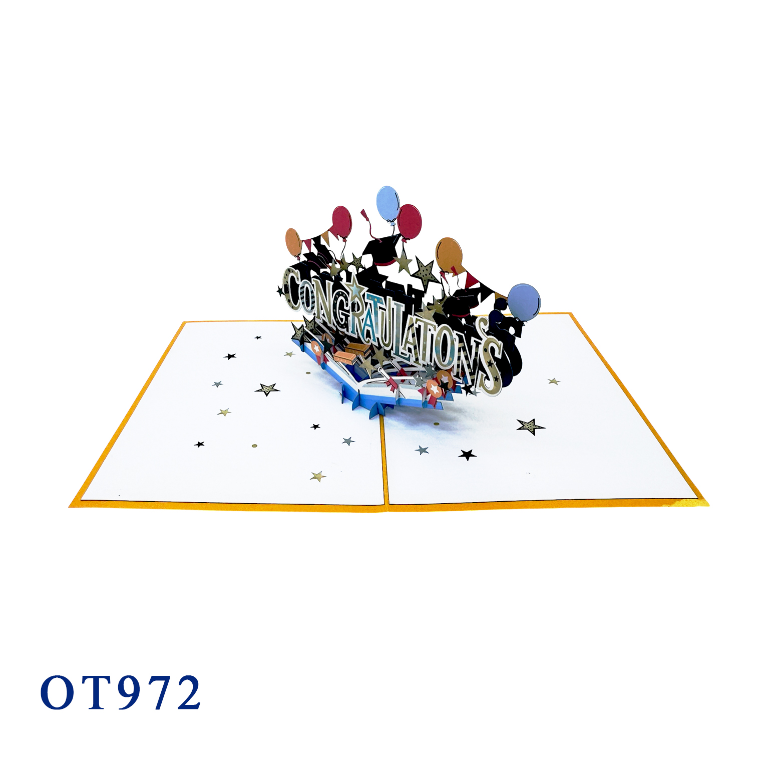 Congratulations 3D Pop Up Card