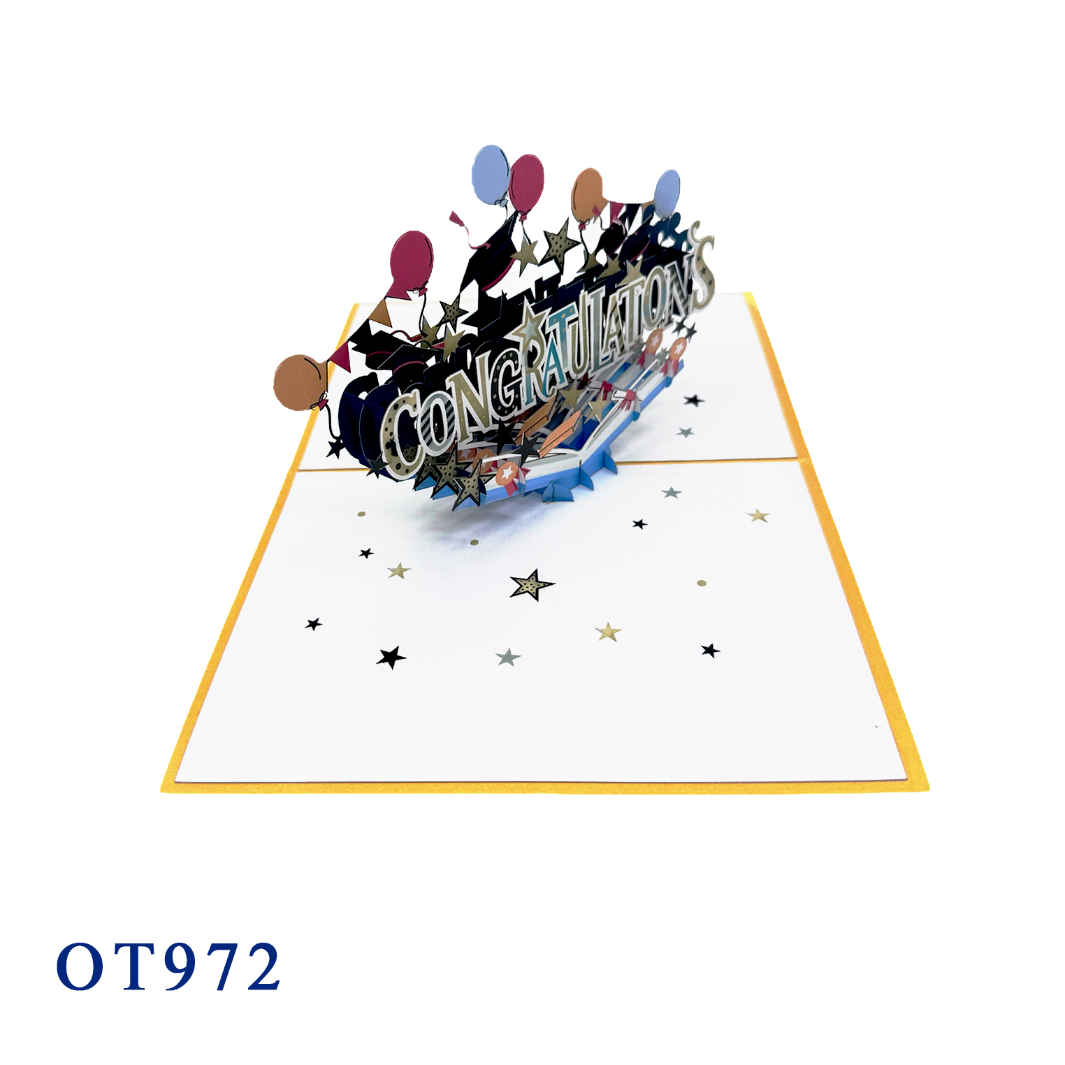 Congratulations 3D Pop Up Card