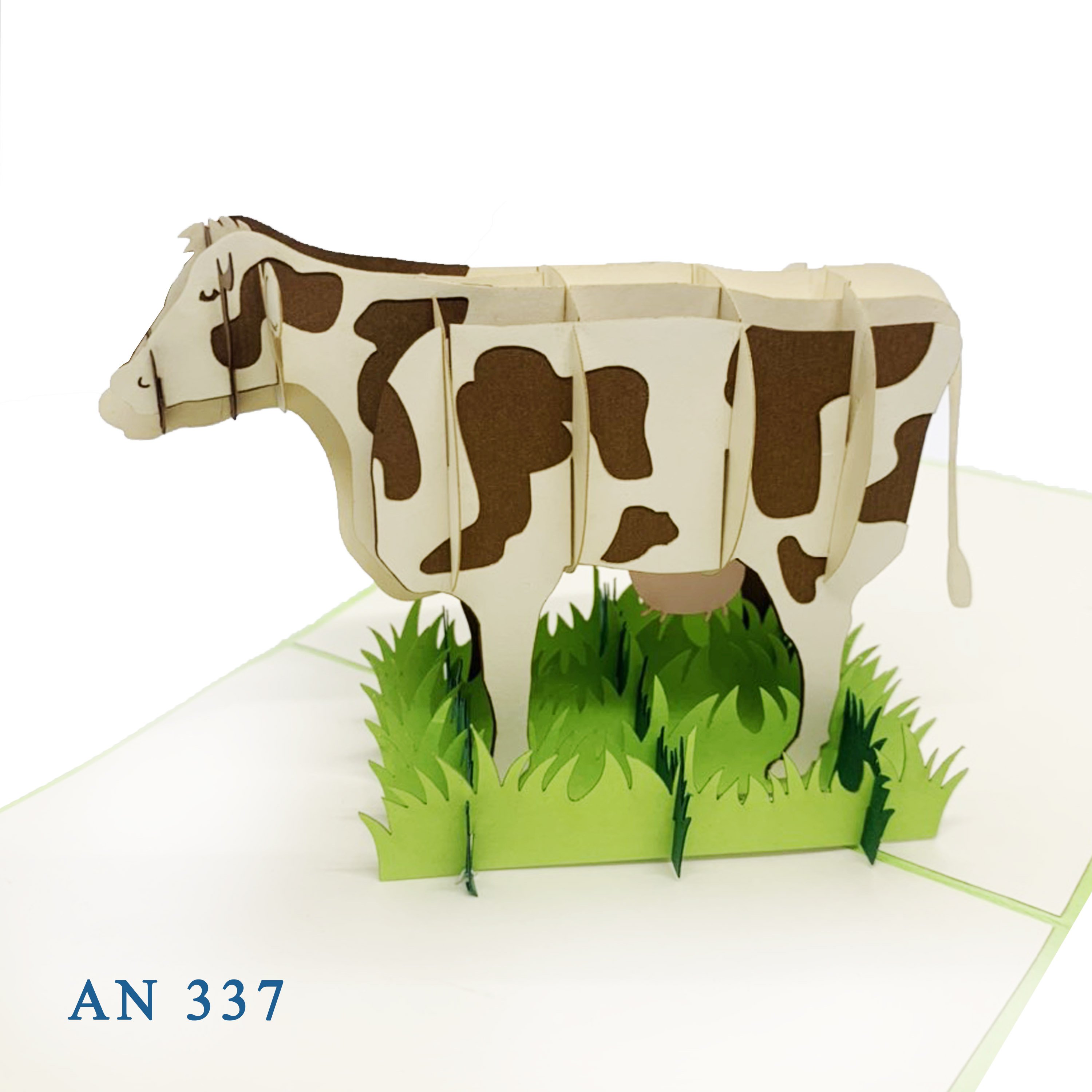 Dairy Cow Pop Up Card
