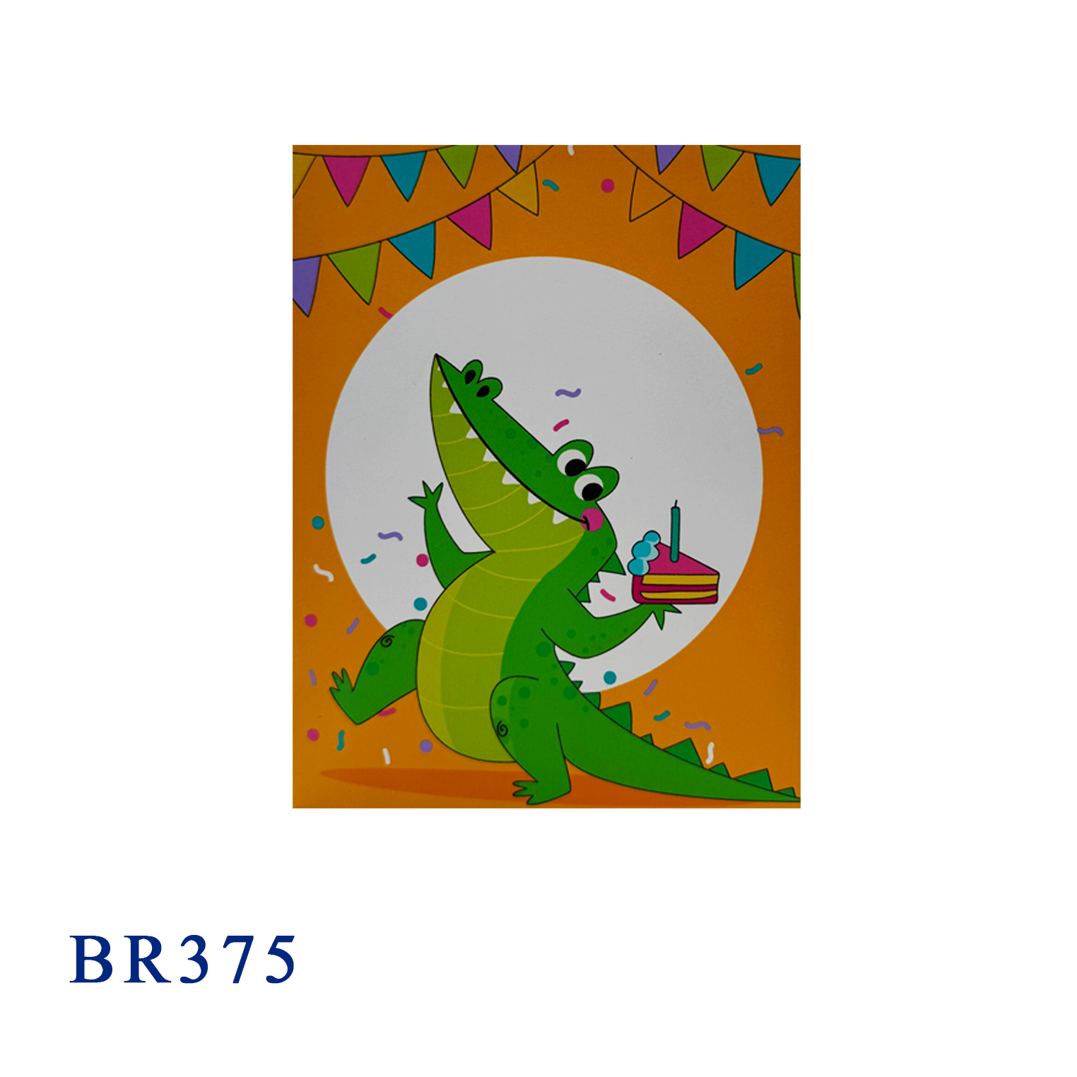 Crocodile Birthday Gifts Pop Up Card