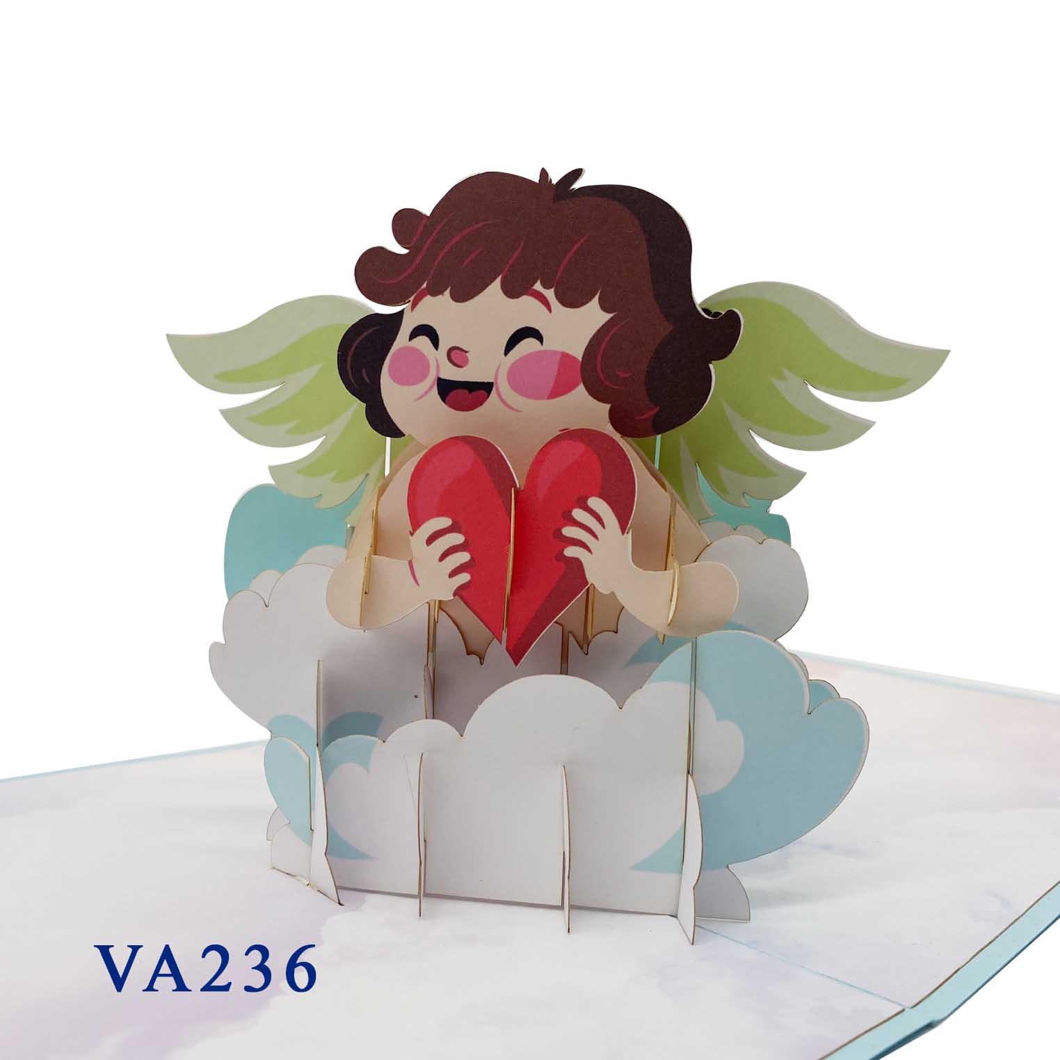 Cupid Love Pop Up Card
