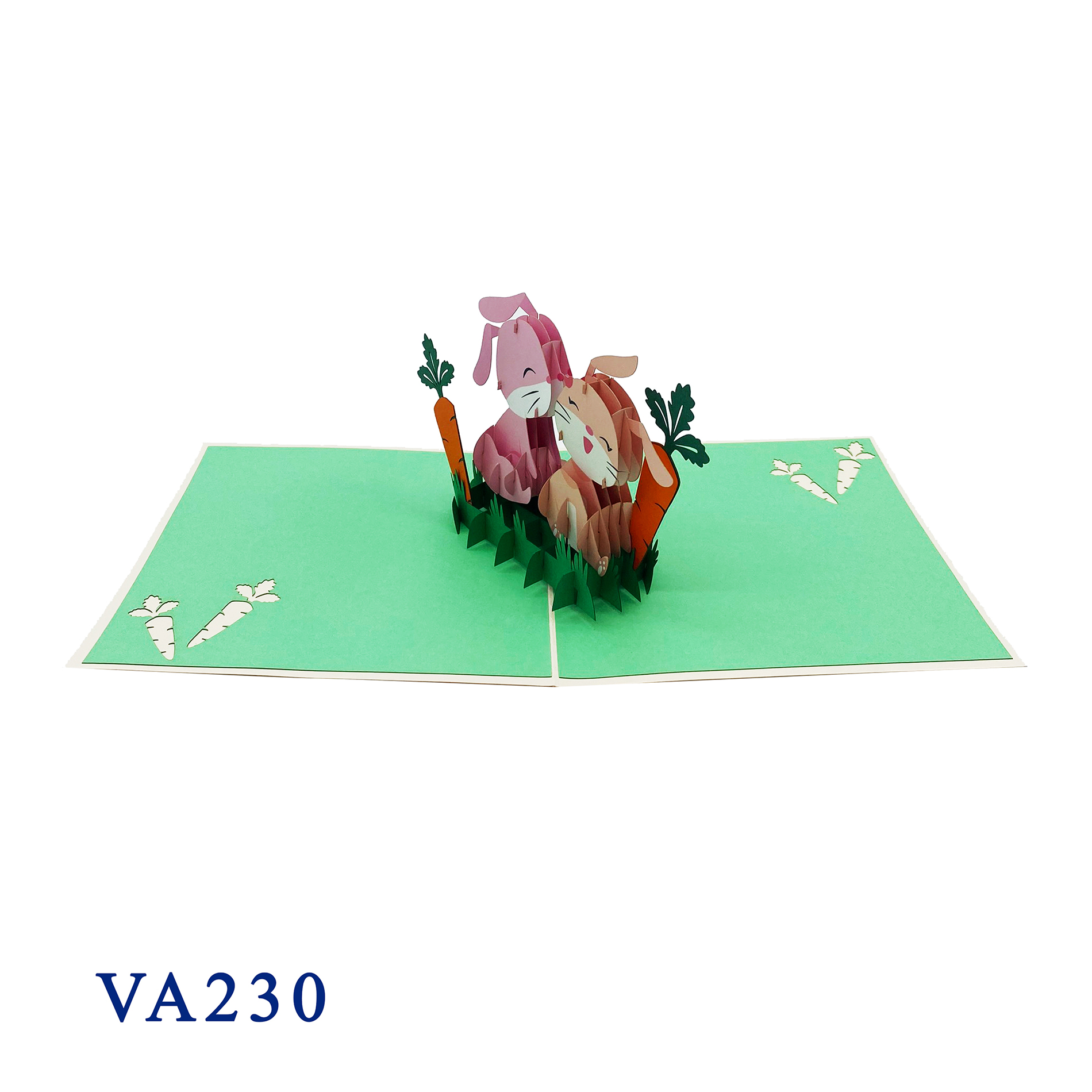 Cute Bunny Pop Up Card