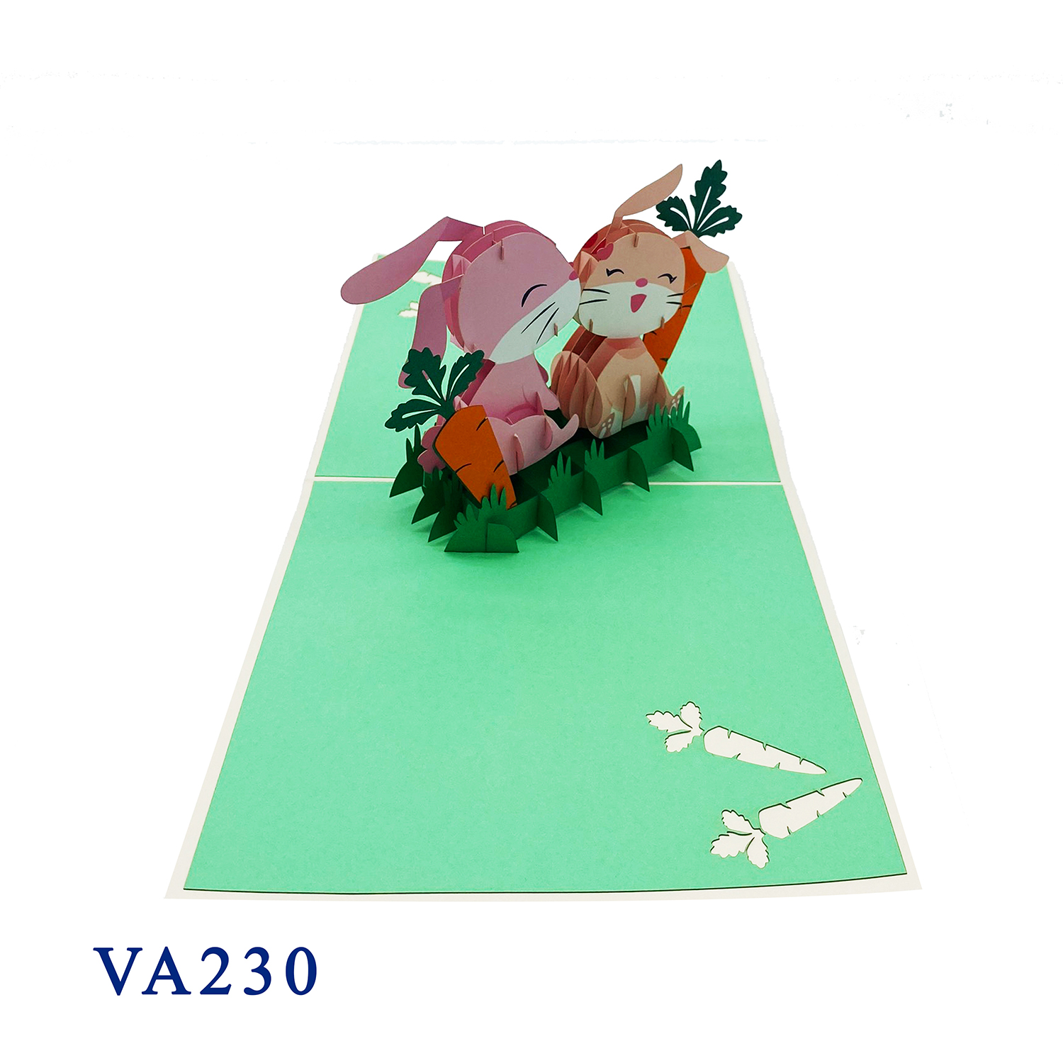 Cute Bunny Pop Up Card