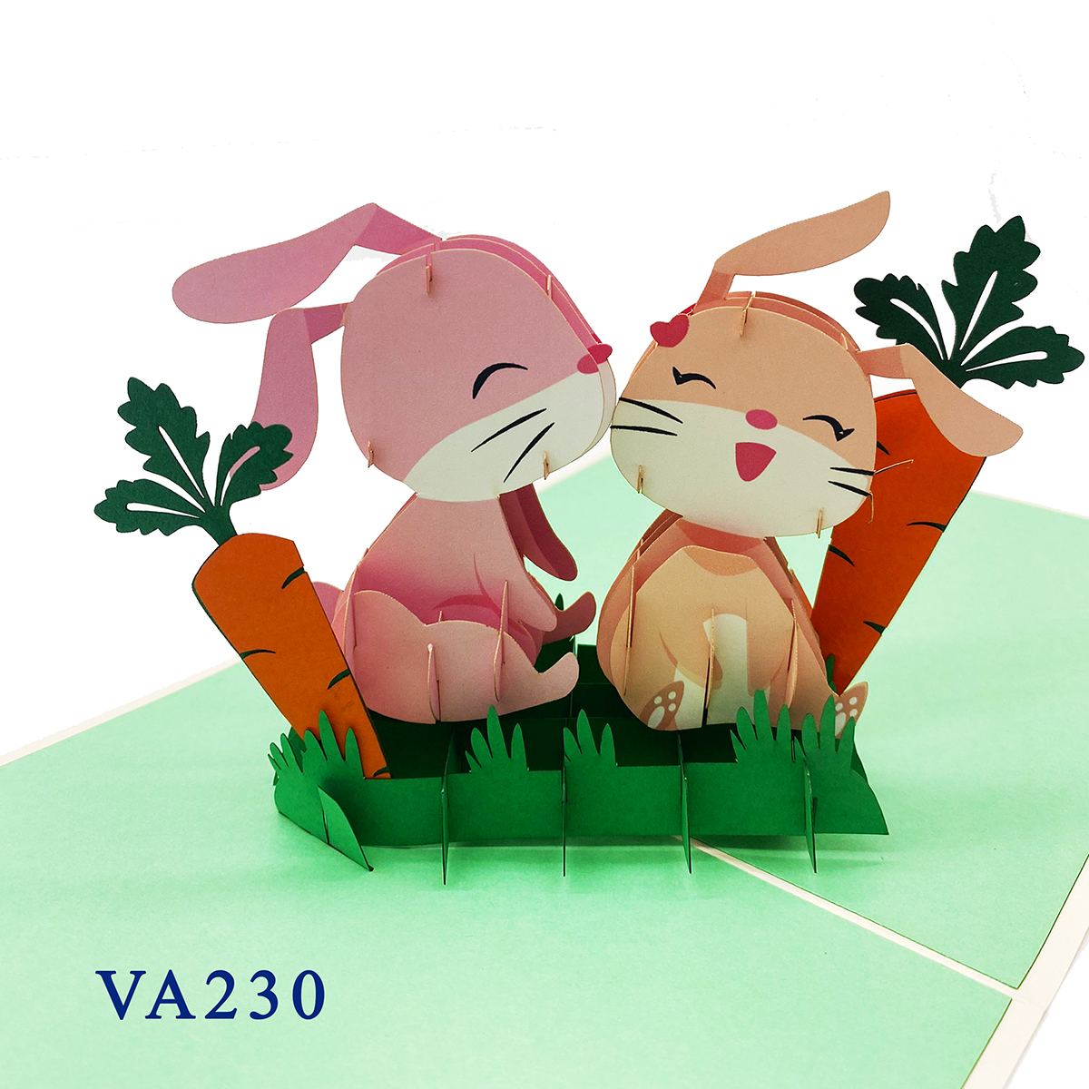 Cute Bunny Pop Up Card