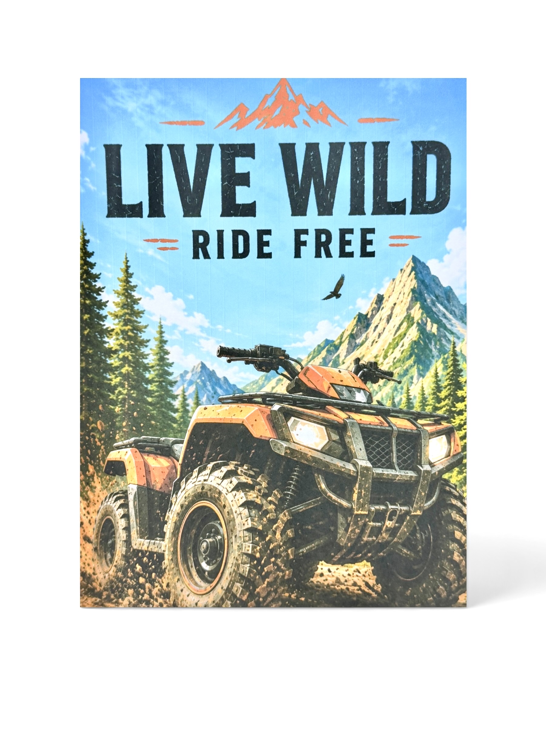3D Pop Up ATV Birthday Card – Off Road Adventure