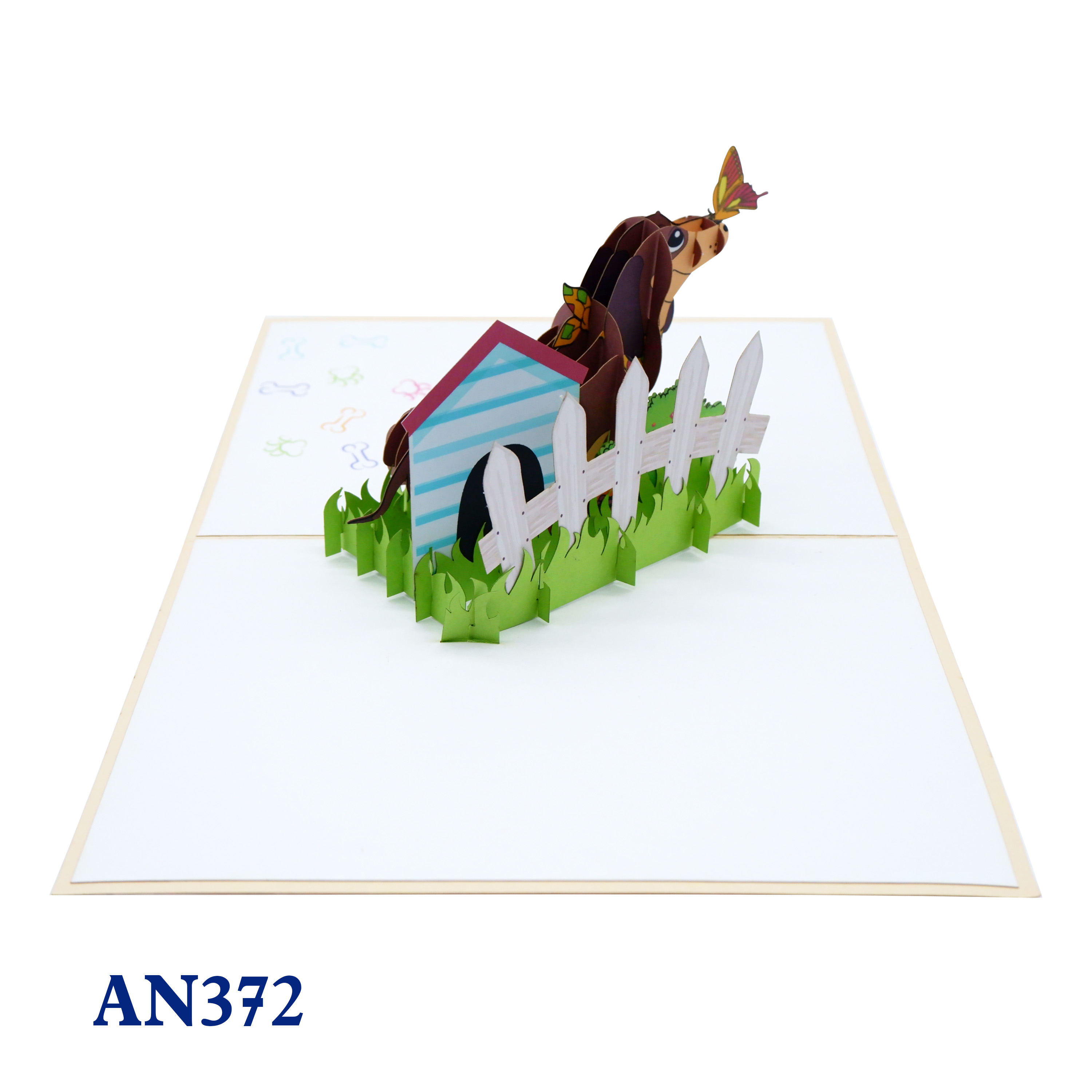 Dachshund Pop Up Card