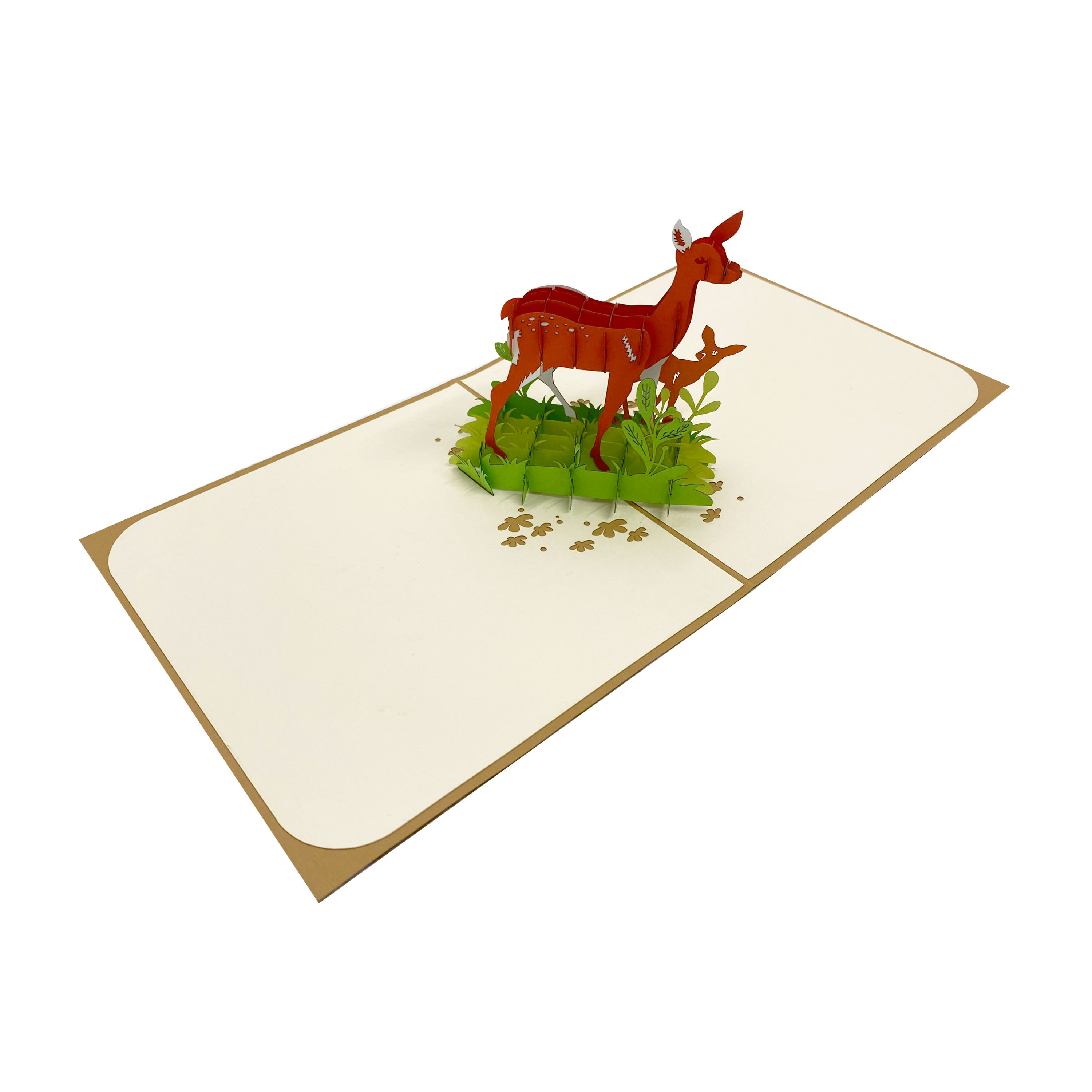 Deers Pop Up Card